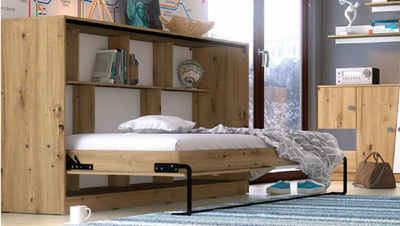 Feldmann-Wohnen Schrankbett »NERO« (Bett) Liegefläche: 90 cm x 200 cm