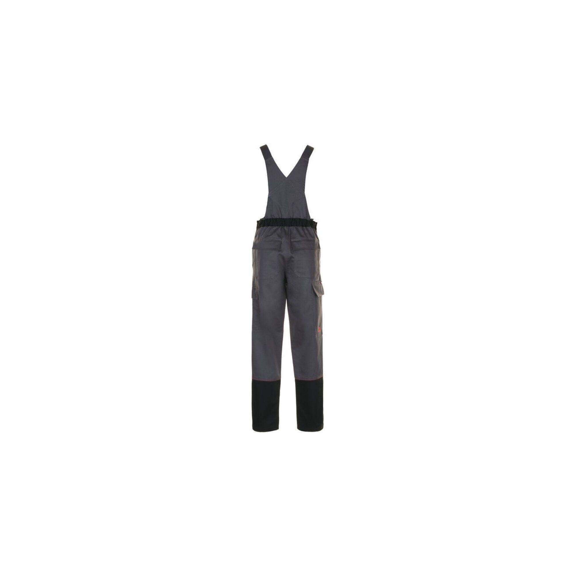 Planam 3/4-Hose Planam Latzhose Weld Shield grau/schwarz 62