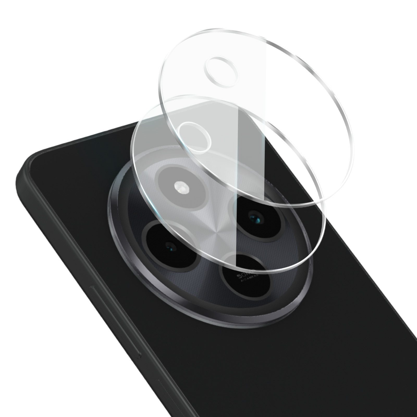 Tec-Expert Kameraschutzglas 2x 9H Kameraglas für Xiaomi Redmi 14C für Xiaomi Redmi 14C, Linsenschutzglas, 2 Stück, Kameraschutz, Schutzglas, Linsenschutz, kratz- & stoßfest