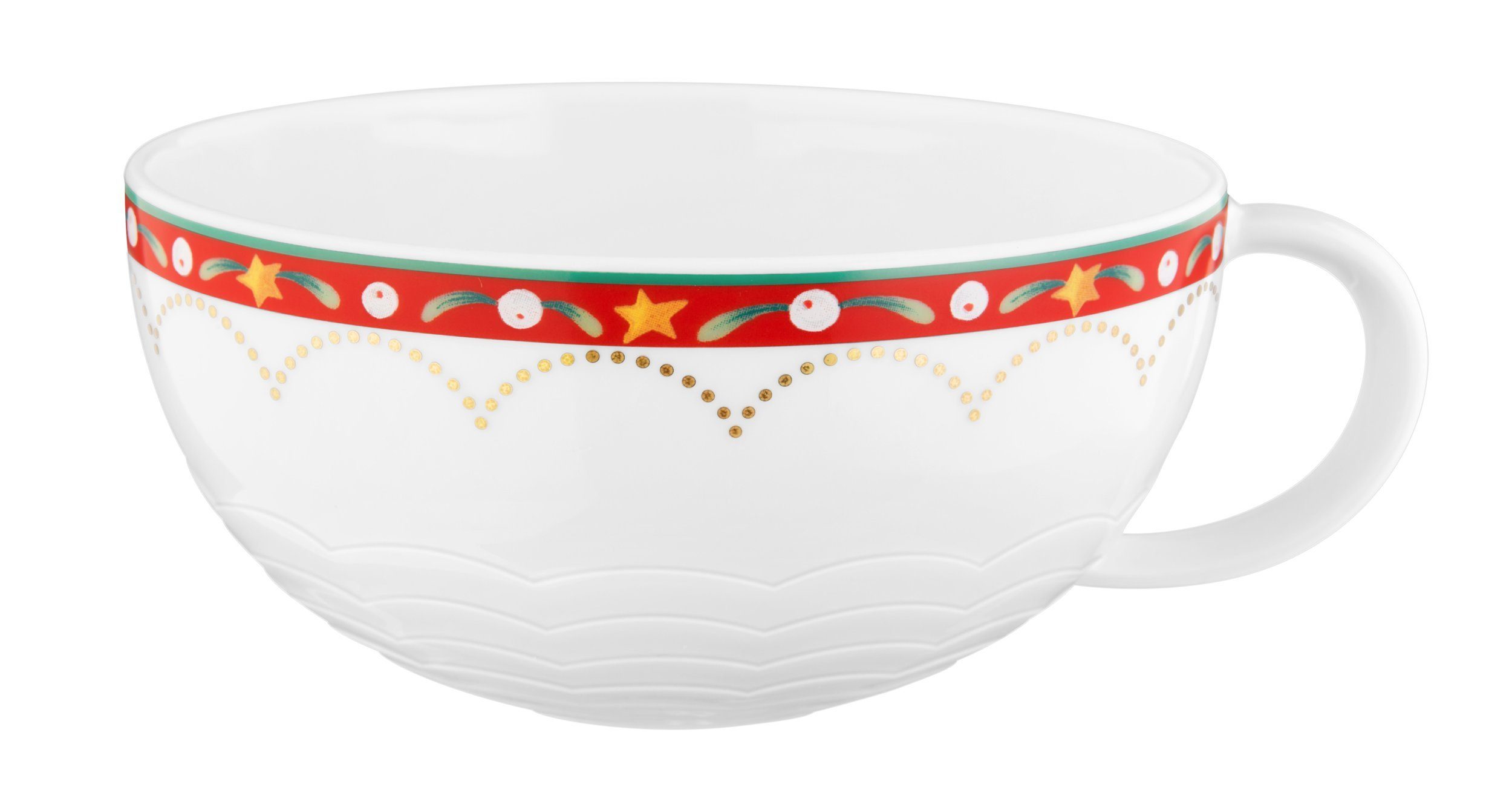 Seltmann Weiden Teeglas Marina 25351 Tee-Obertasse Natale, Porzellan, Salamandergeeignet