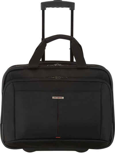 Samsonite Business-Trolley Guardit 2.0 Rolling Tote 17.3, black, 2 Rollen, Handgepäck Geschäfts-Reisekoffer mit 17,3 Zoll Laptopfach