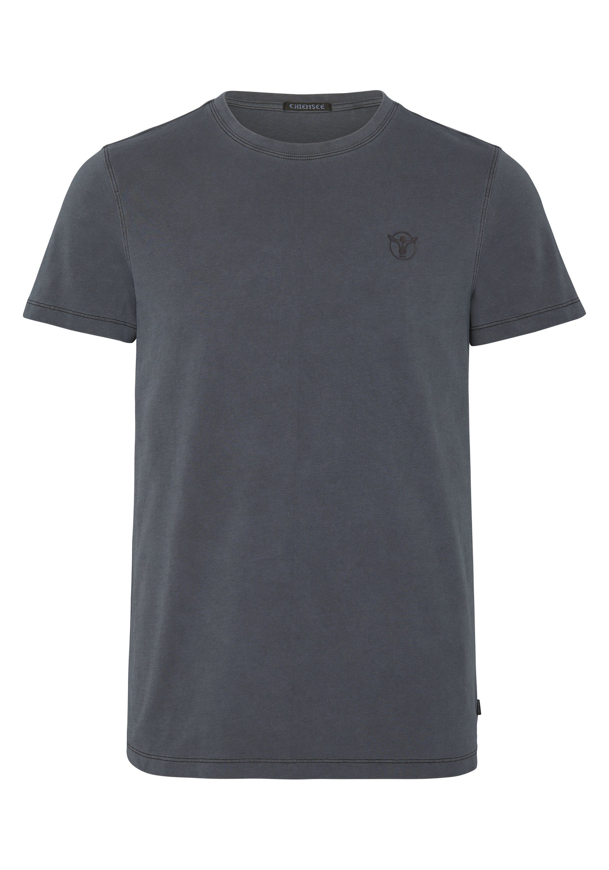 Chiemsee Print-Shirt T-Shirt aus Baumwolle 1 Deep Black | Rundhalsshirts