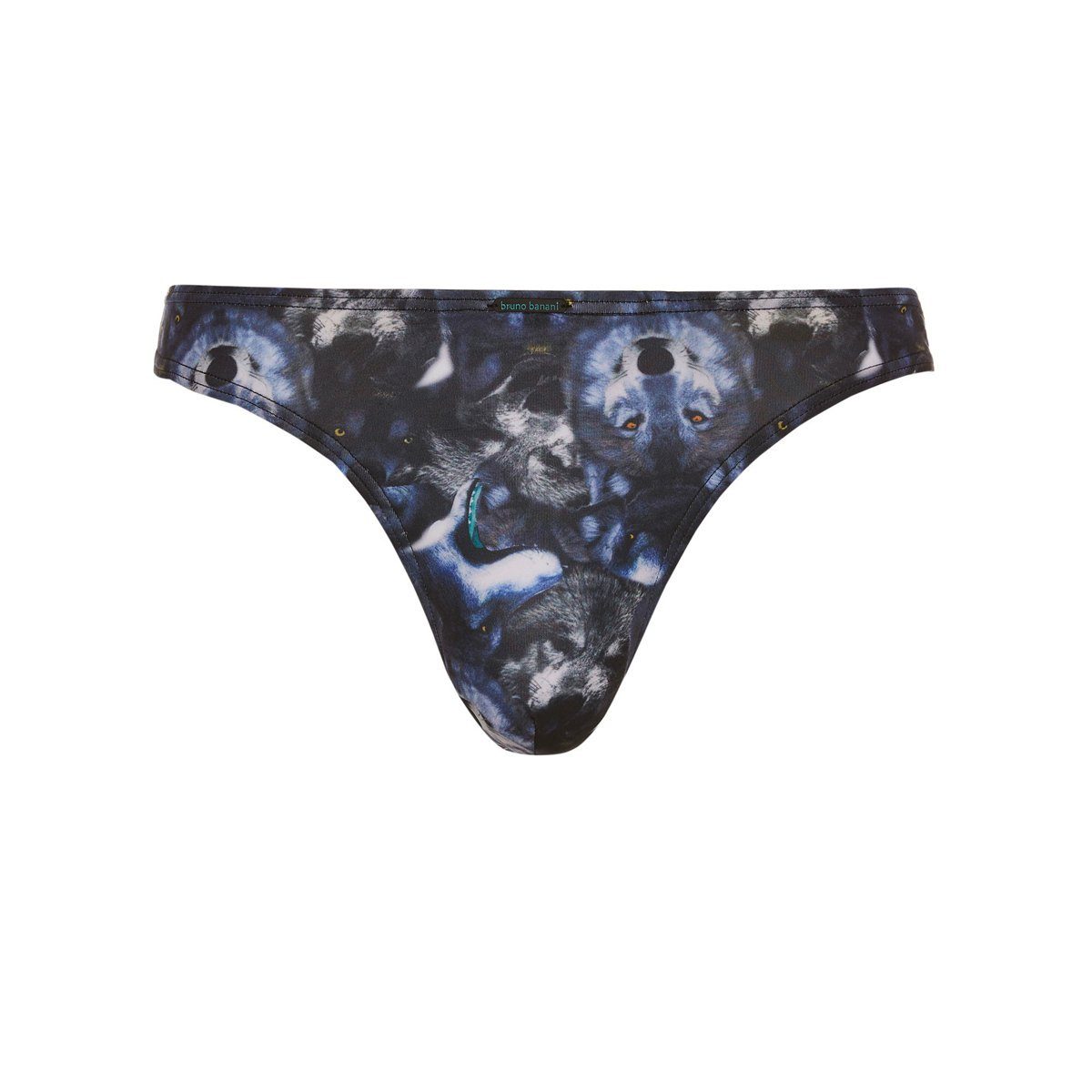 Bruno Banani Slip »Herren String Wolf Muster, Logo« online kaufen OTTO