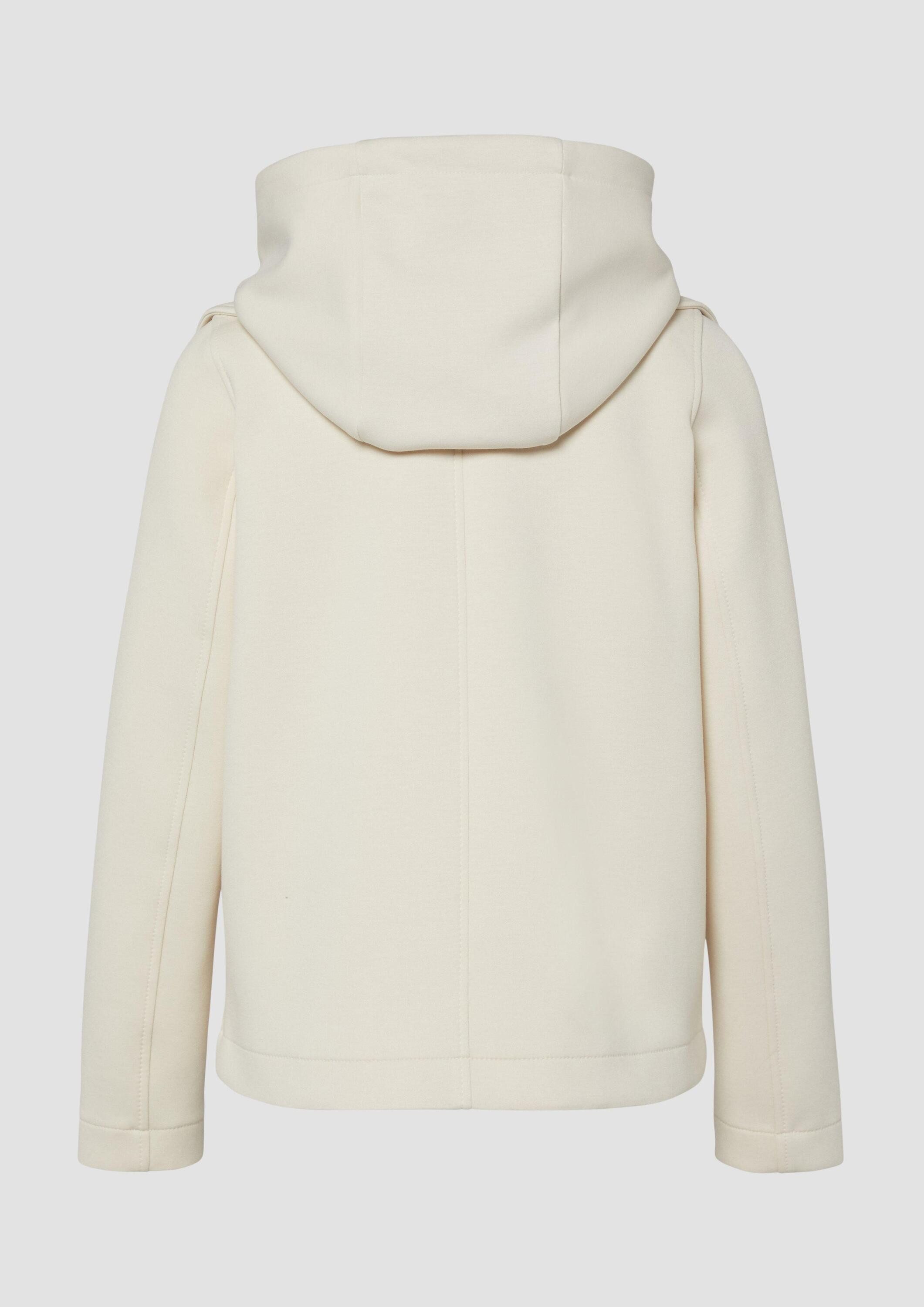 s.Oliver Funktionsjacke Outdoor-Jacke Caban-Jacke aus Scuba mit herausnehmb günstig online kaufen