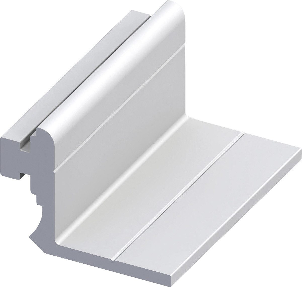 alfer Profil coaxis®-Anschlag-Profil, kurz 23.5 x 50 mm