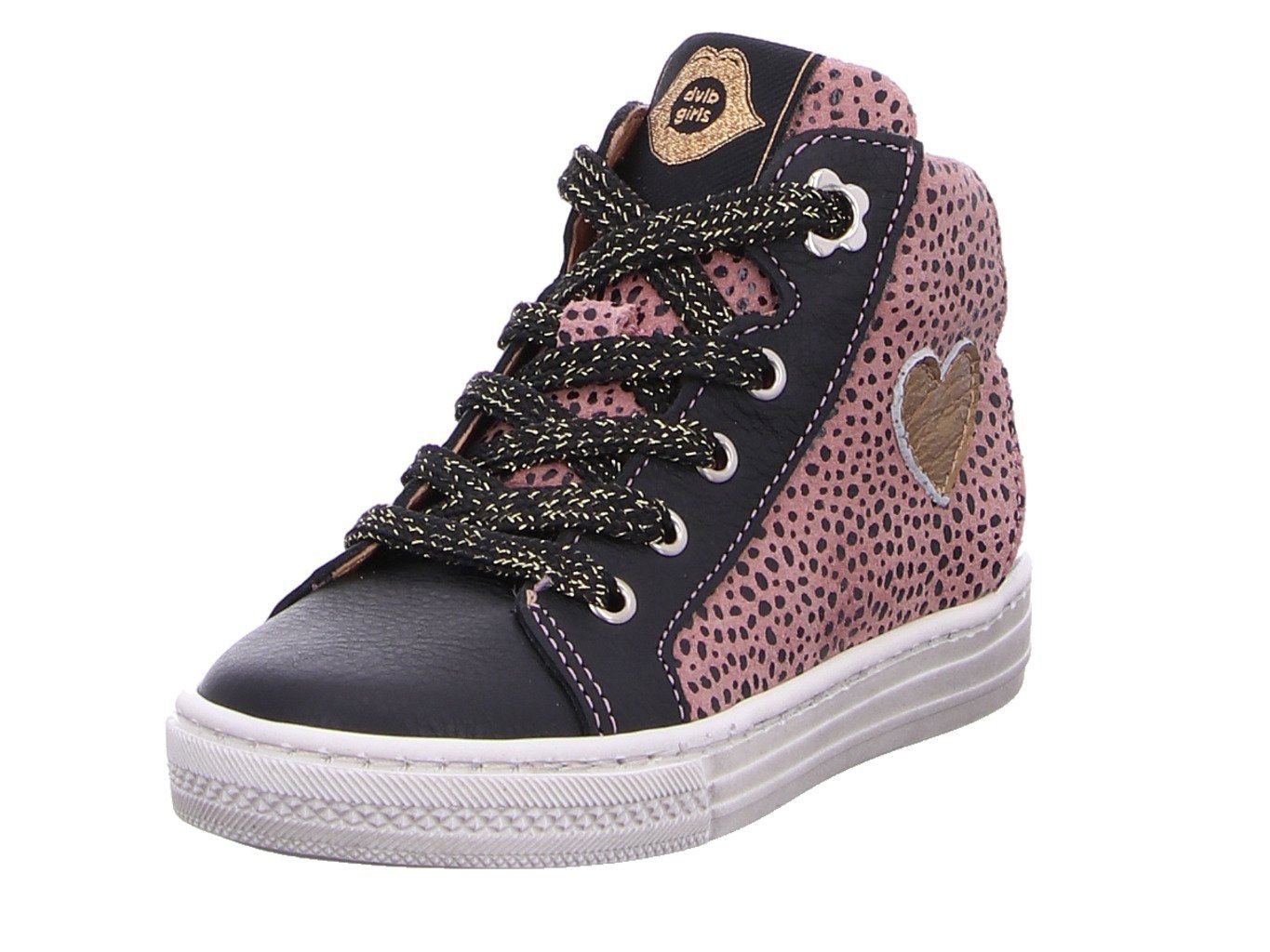 develab Girls Mid Cut Sneaker Schnürboots