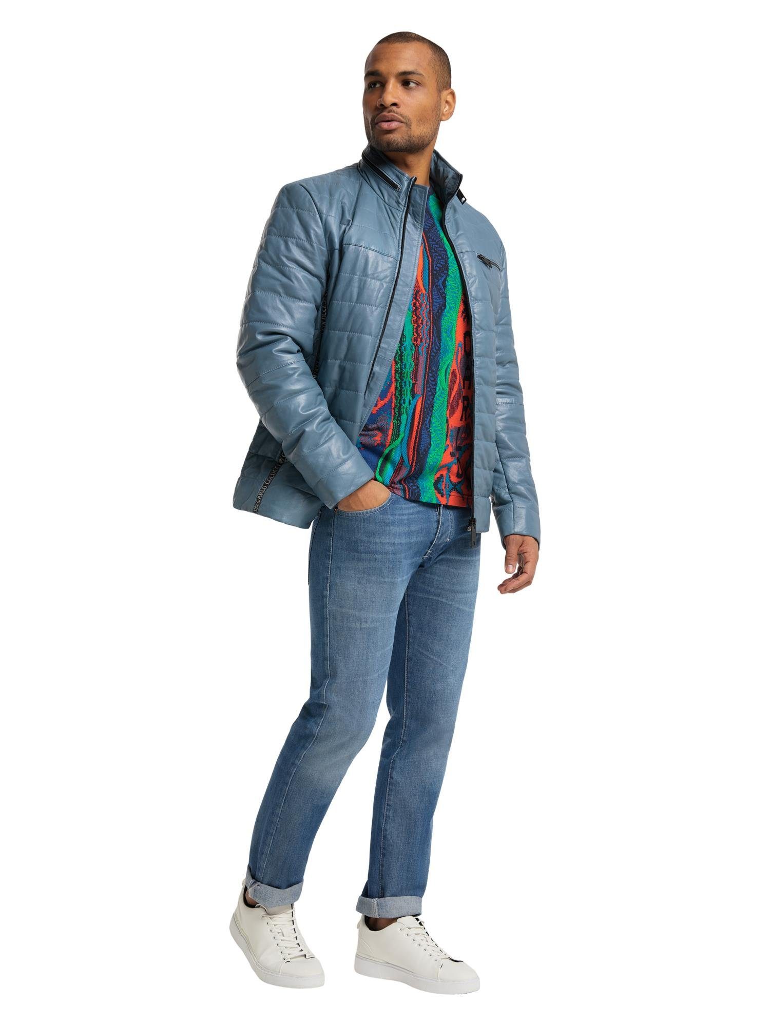 CARLO COLUCCI Lederjacke Gulf