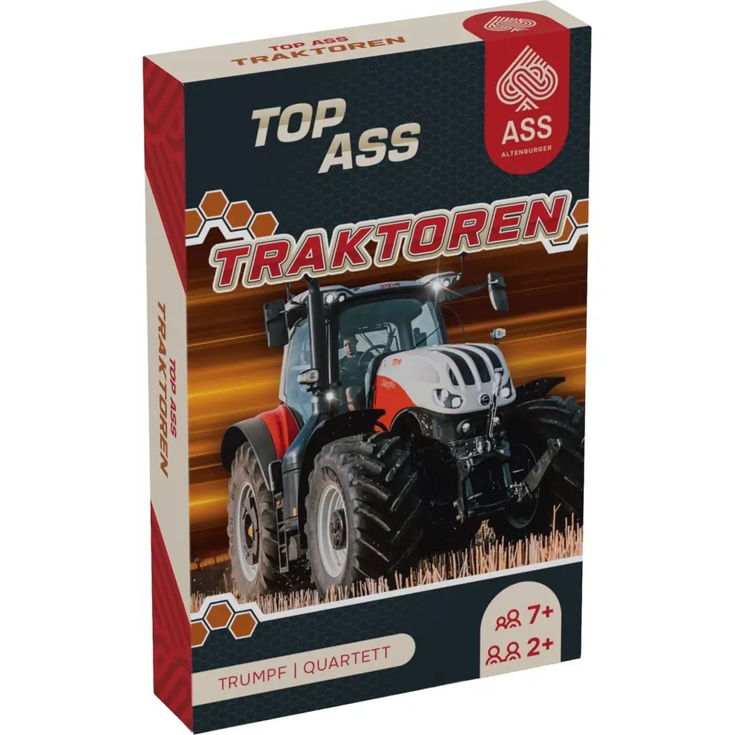 Cartamundi Spiel Top ASS Traktoren Quartett Landwirtschaftsspiel