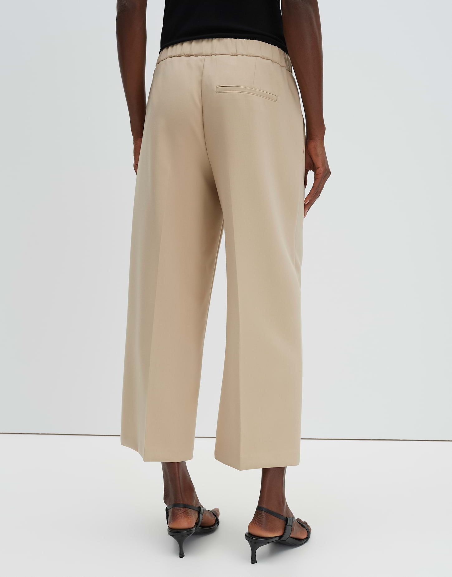 someday Culotte Charlie cropped ease mit Komfortbund Schräge Taschen und Bügelfalten für City-Chic