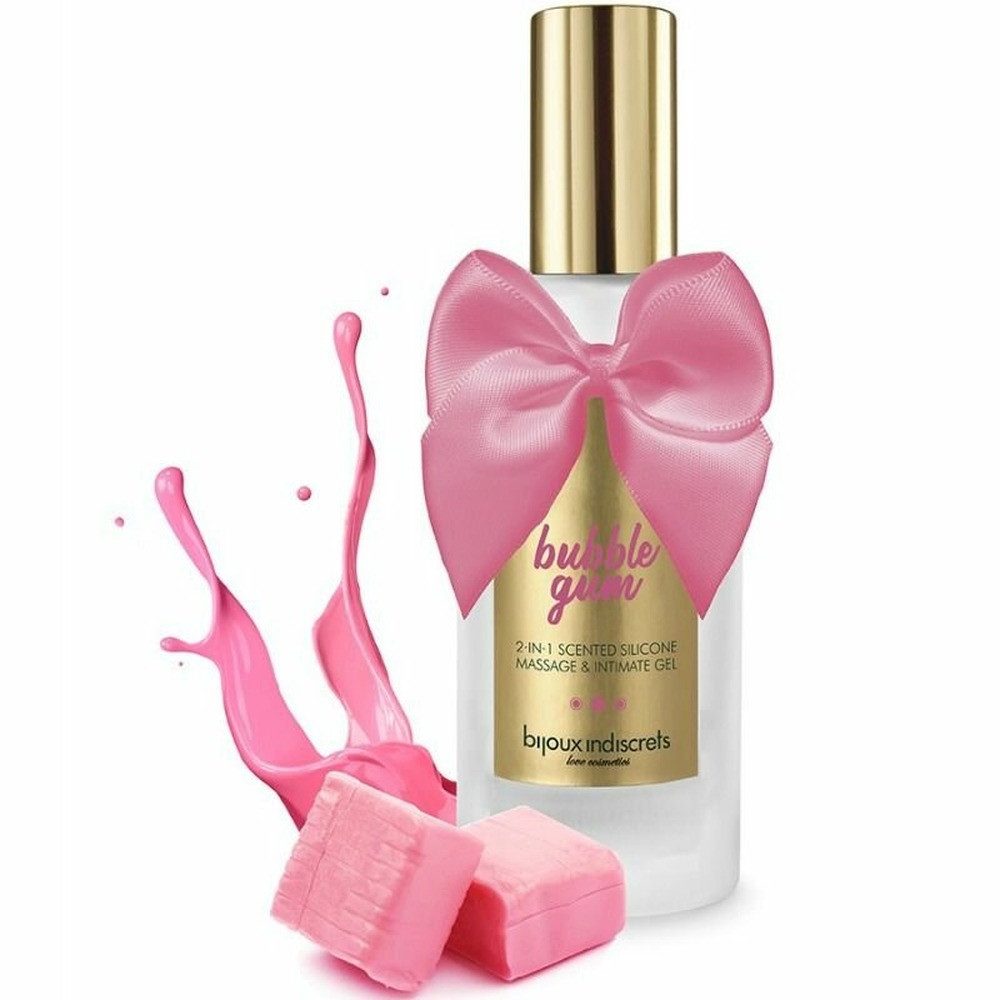 Bijoux Indiscrets Gleit- und Massagegel BIJOUX KAUGUMMI 2 IN 1 SILIKON-GEL 100 ML