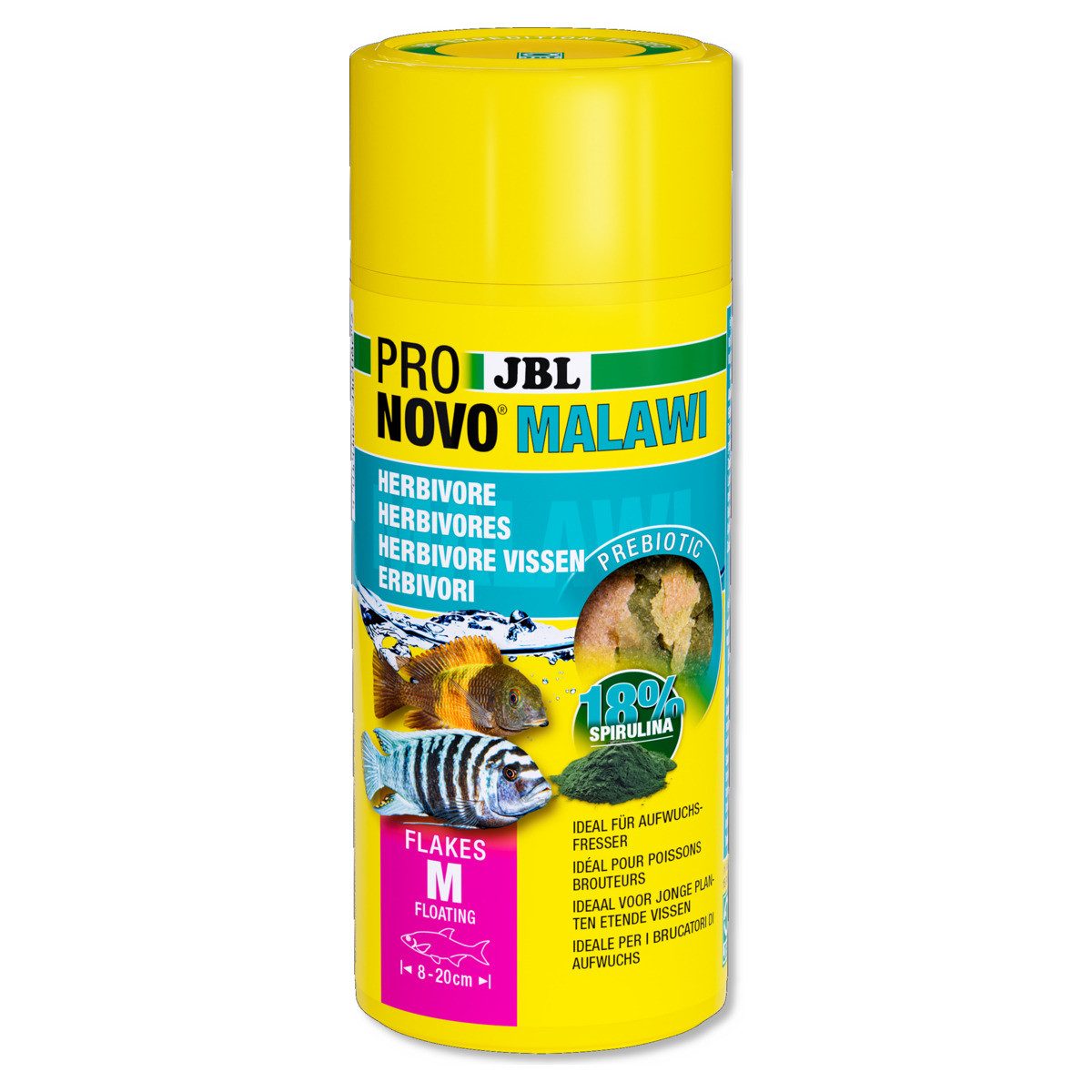 JBL GmbH & Co. KG PRONOVO MALAWI FLAKES M, Trockenfutter für: Fische