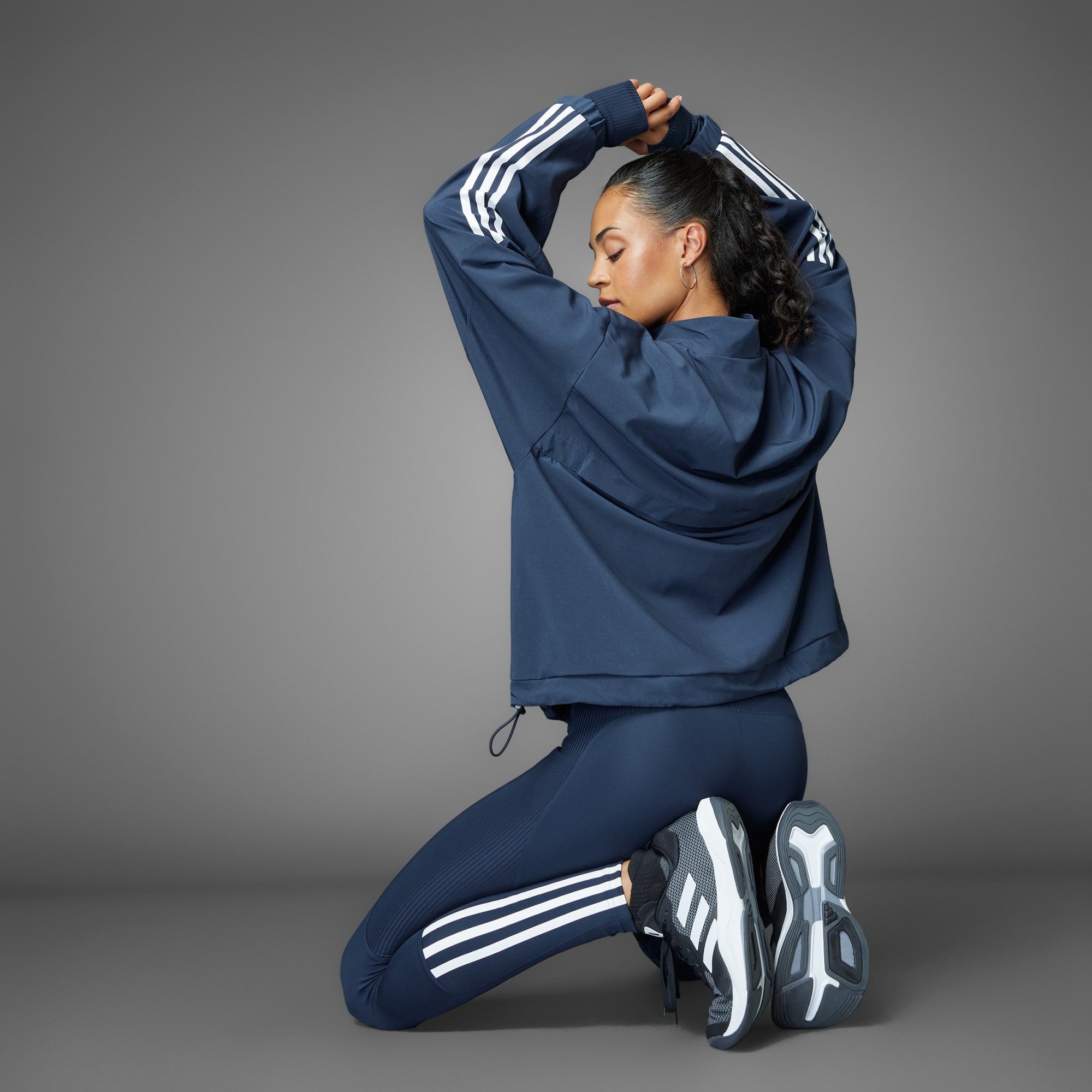 adidas Performance Funktionsjacke HYPERGLAM OVERSIZED WINDBREAKER (1-St)
