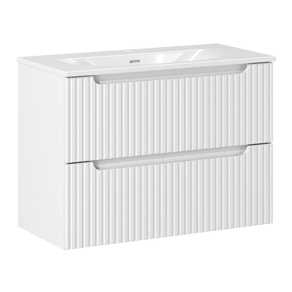 Lomadox Waschtisch NEWPORT-56-WHITE, 81cm breit mit günstig online kaufen