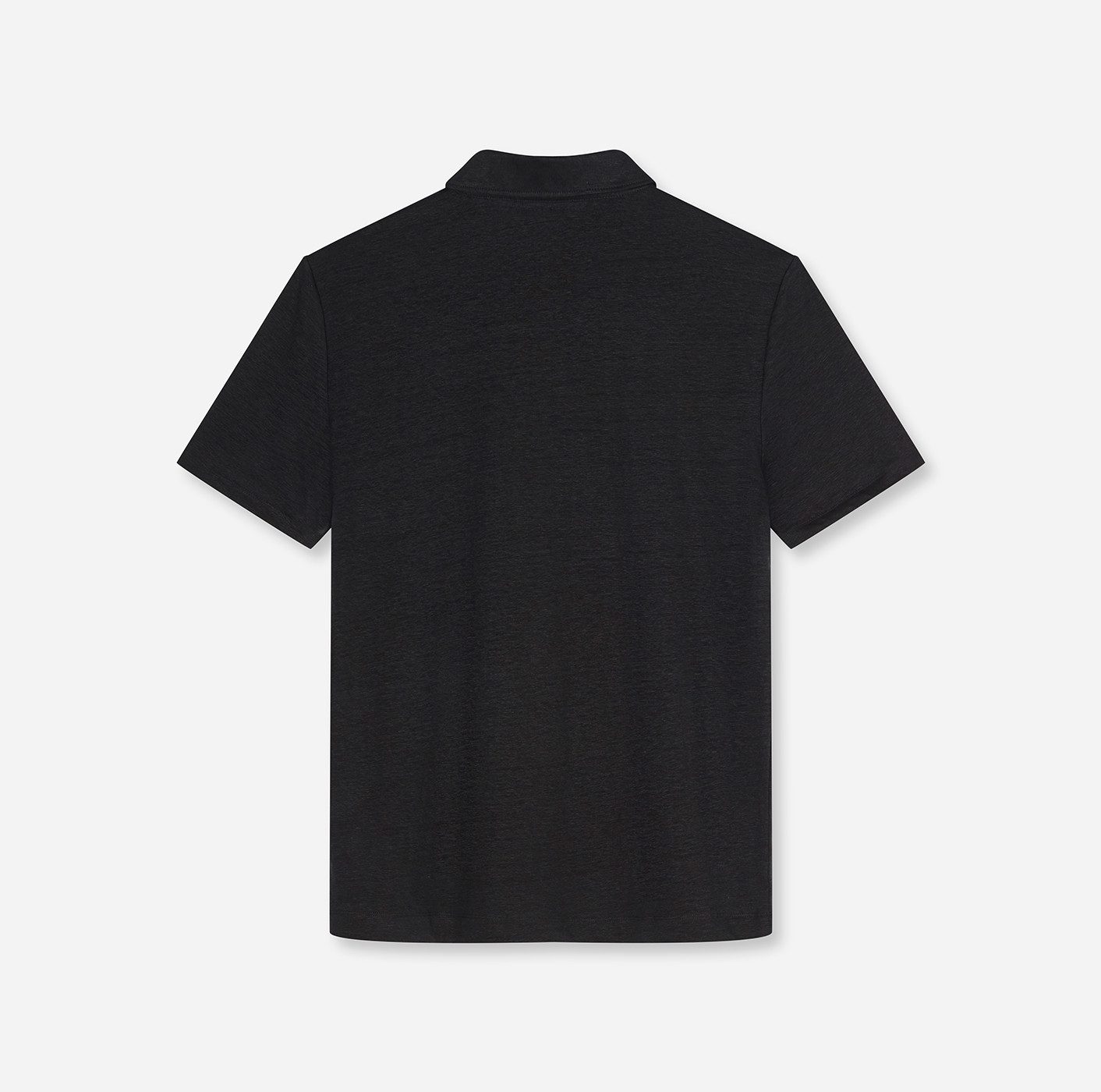 OLYMP Poloshirt aus hochwertigem Leinen, unifarben
