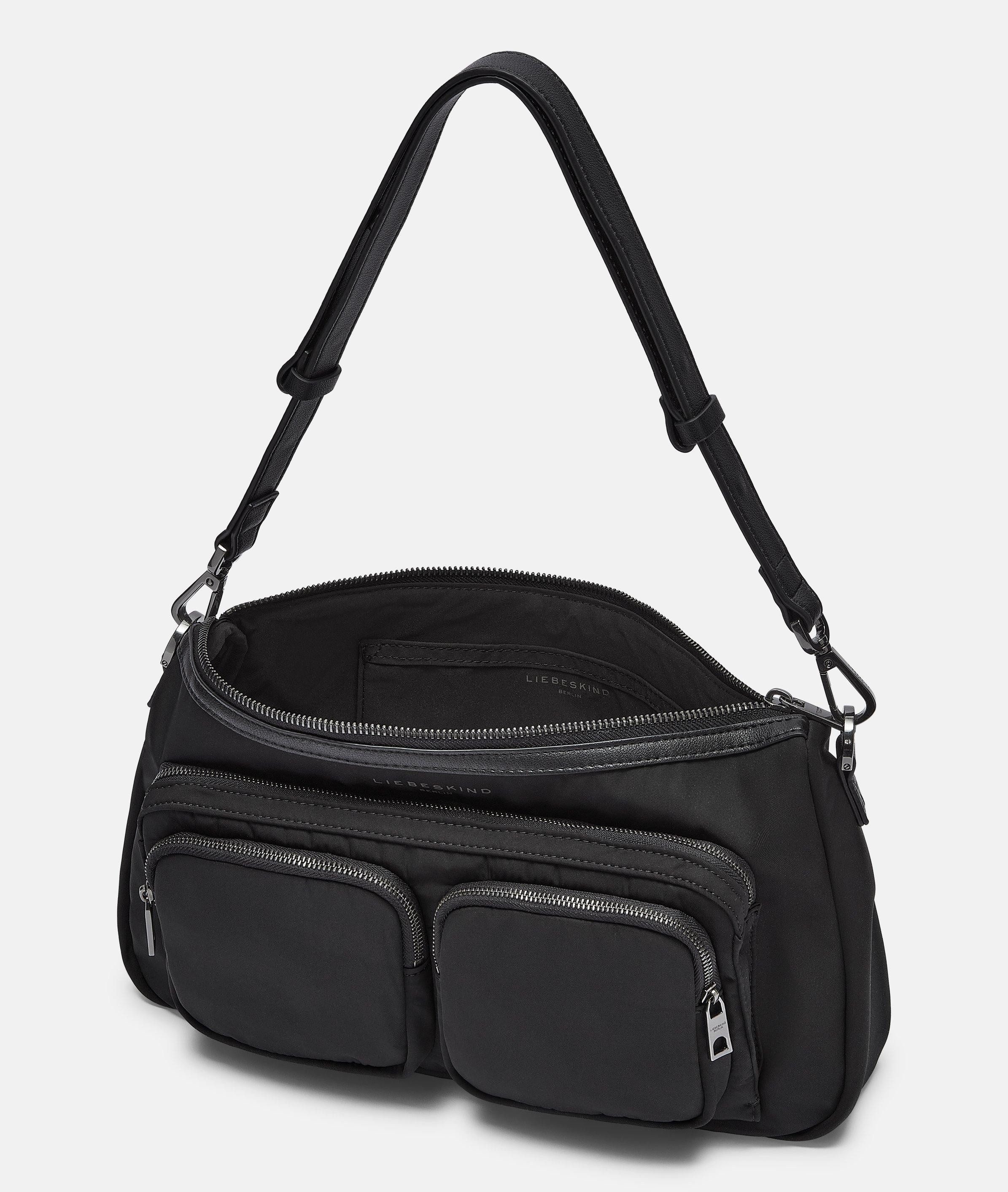 Liebeskind Berlin Schultertasche Hobo, Mittelgroße Schultertasche aus Nylon