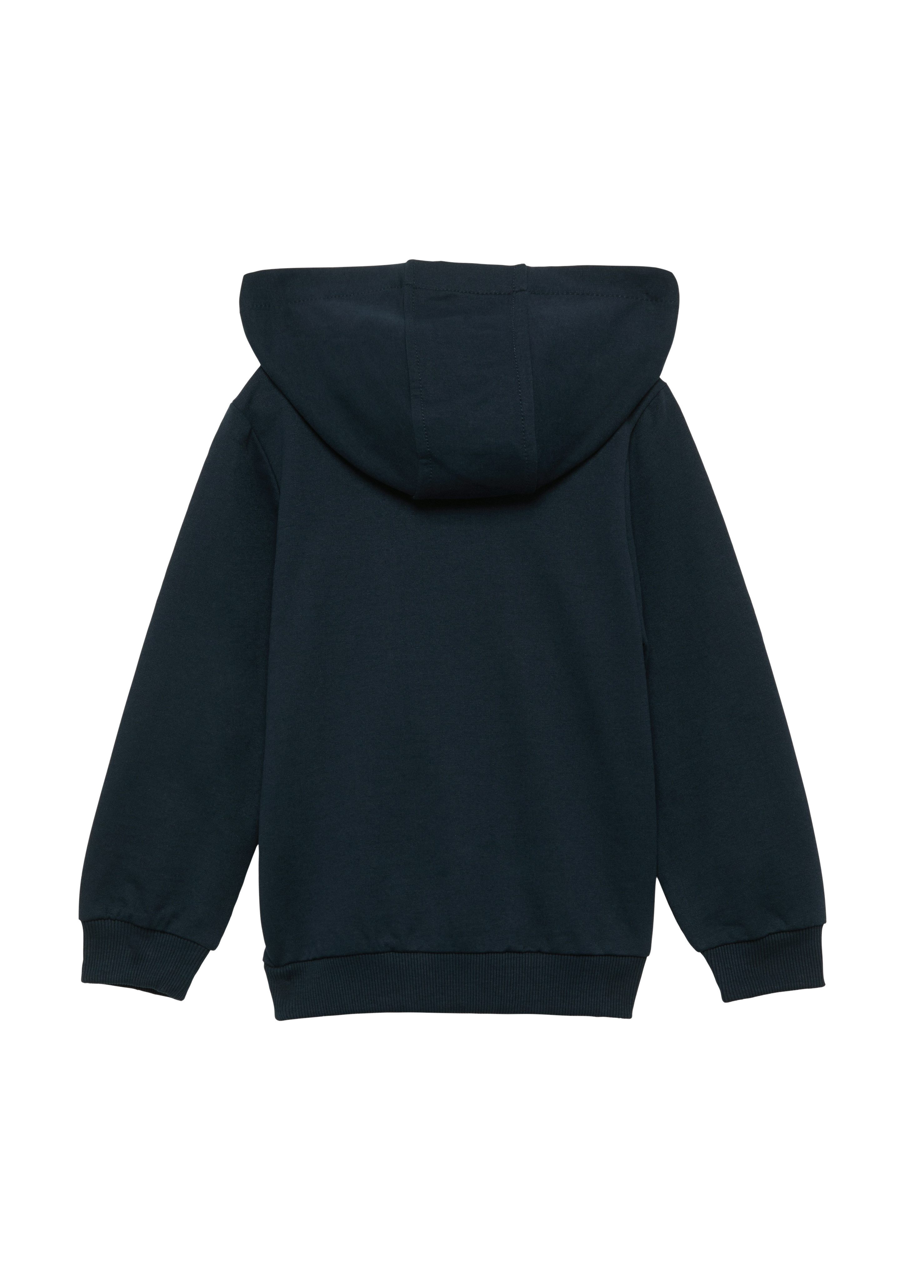 s.Oliver Junior Kapuzensweatshirt mit Logo-Print günstig online kaufen