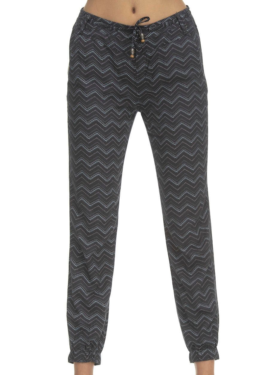 GREY im CHEVRON Stoffhose Muster Ragwear TALIN DARK Zick-Zack