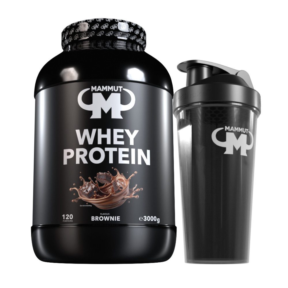 Mammut Nutrition 3 kg Whey Protein Bundle Pulver, 3000 g