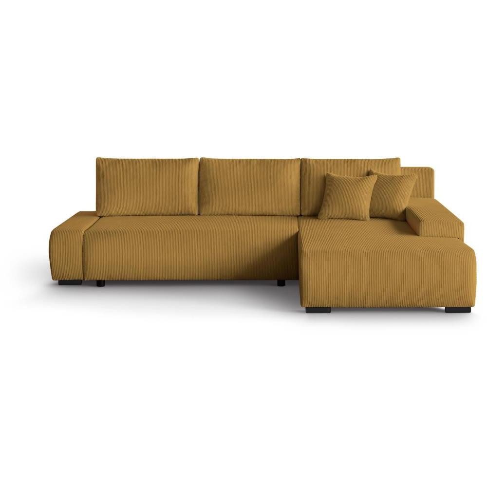 Beautysofa Ecksofa DRACO POSO L, mit günstig online kaufen