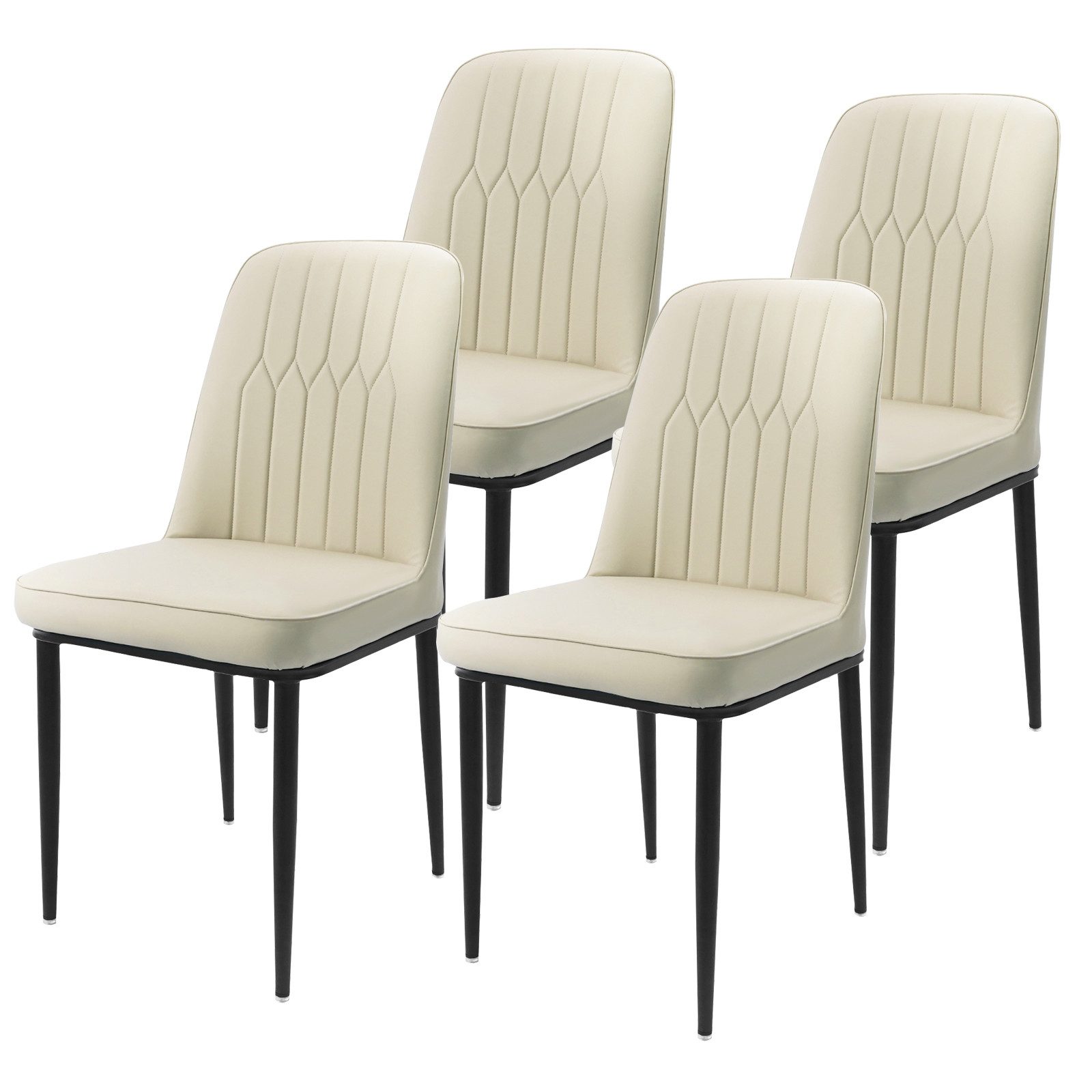 Durrafy Esszimmerstuhl Set 2/4/6 Küchenstuhl,Samtbezug-stuhl,7cm Schwamm,Po günstig online kaufen