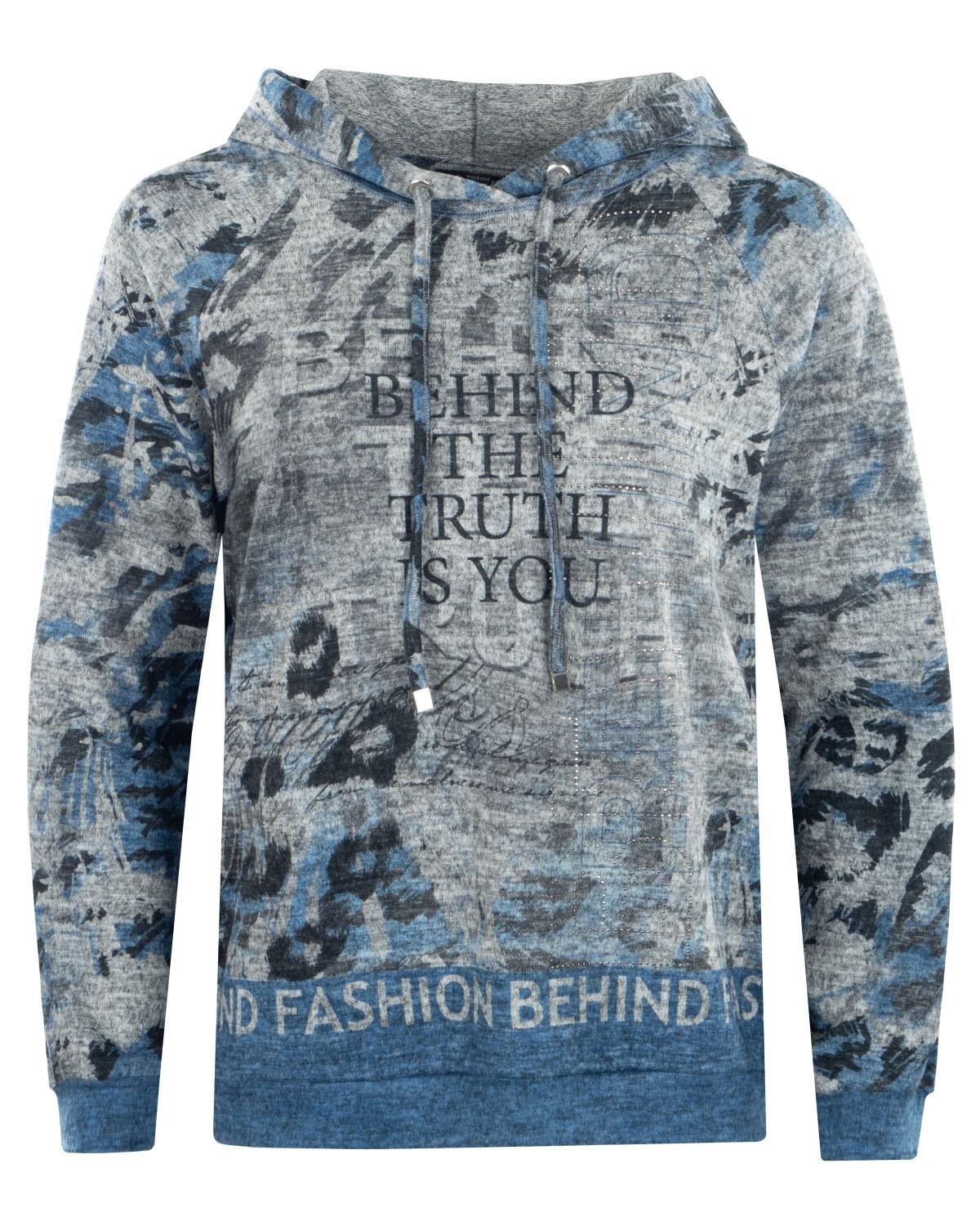 Hajo Sweatshirt Strick Sweat Hoodie Soft Touch