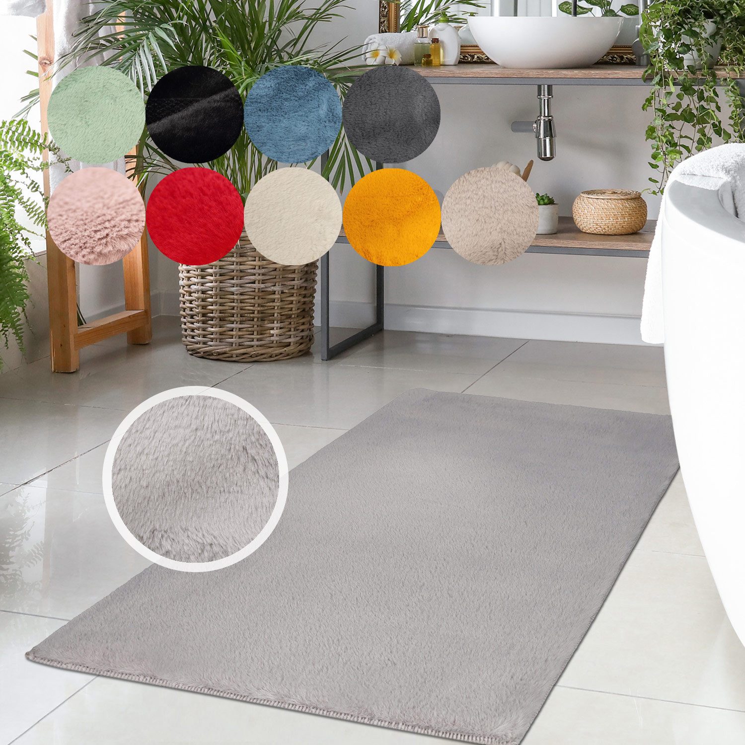 Carpet City Badematte Topia Mats, Badteppich günstig online kaufen