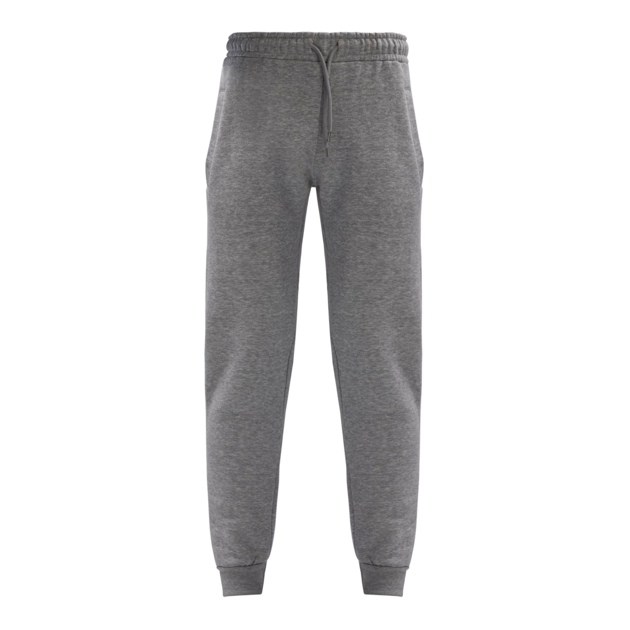 Jogginghose Jogginghose mit Bündchen, Basic Unisex Jogger aus Baumwolle & Polyester, Ideal als Freizeithose, Trainingshose, Sporthose