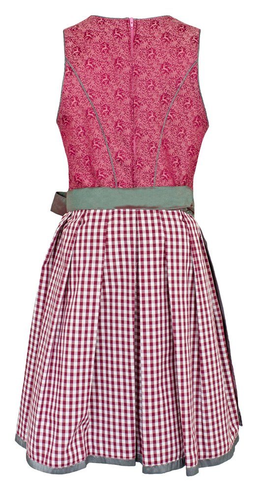 Isar-Trachten Dirndl Jugend Trachten 'Rabea', Beere Grau