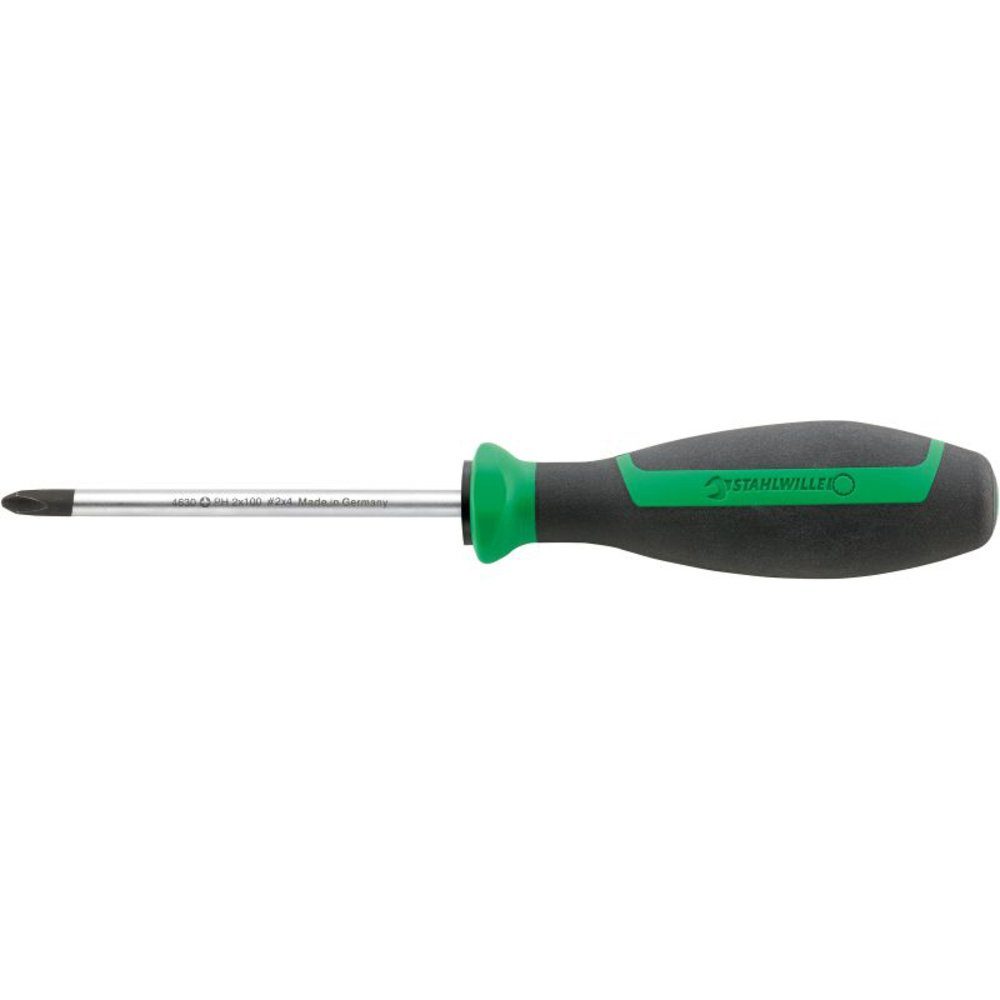 Stahlwille Schraubendreher Stahlwille 4630 PH 2 KREUZSCHLITZSCHRAUBENDREHER MIT DRALL-GRIFF 46303