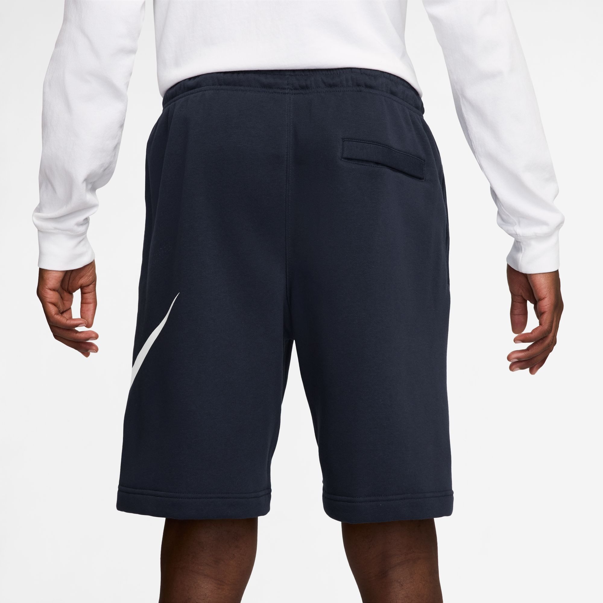 Nike Sportswear Shorts M N K CLUB BB SHORT GX Shorts-Schnitt, aus Baumwolle und Polyester, mit Kordelverschluss