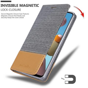 Cadorabo Handyhülle Samsung Galaxy A21s Samsung Galaxy A21s, Klappbare Handy Schutzhülle - Hülle - mit Standfunktion und Kartenfach