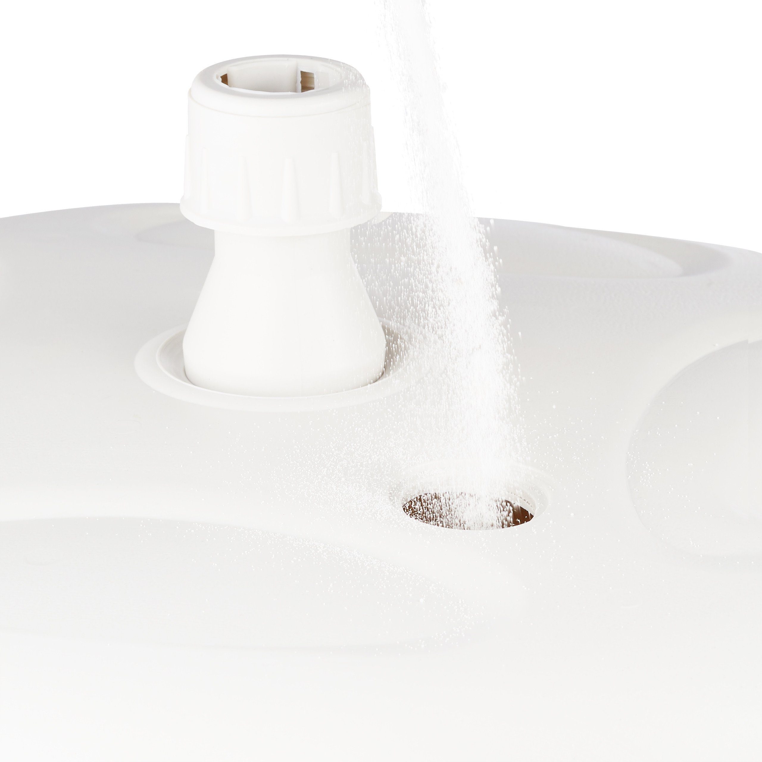 relaxdays plastic parasol stand, sun umbrella stand, plastic