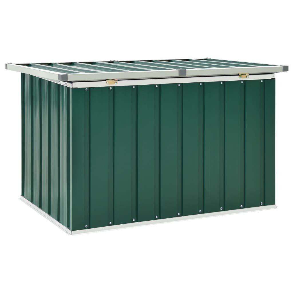 vidaXL Gartenbox aus Stahl (verzinkt) in Grün (B/H/T: 109x65x67 cm)