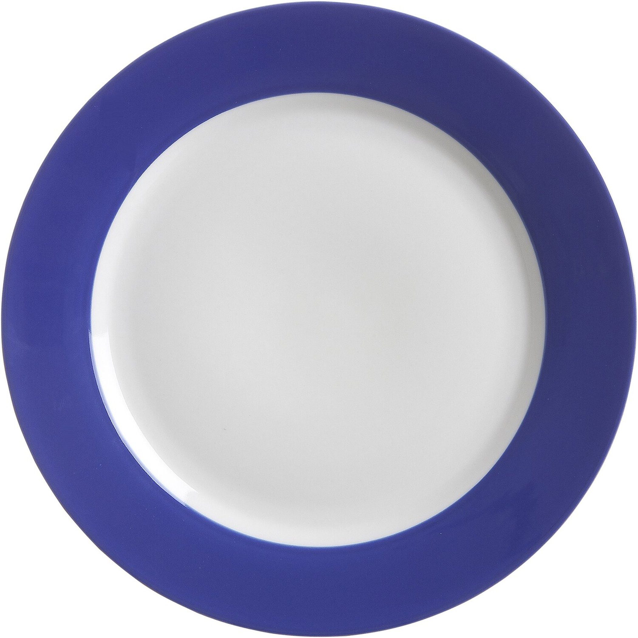 Ritzenhoff & Breker Speiseteller Doppio indigo-blau Teller flach 27cm, (1 St), Spülmaschinengeeignet