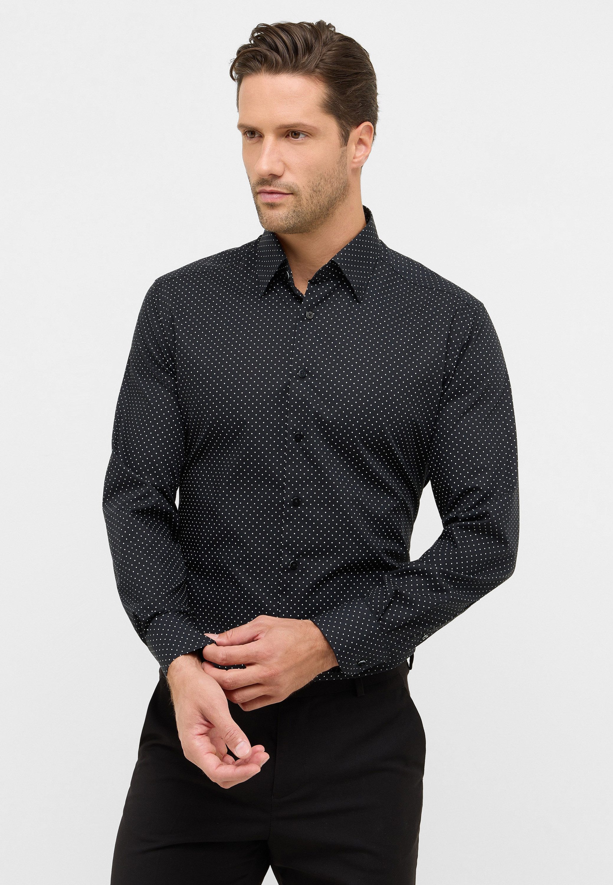 Eterna Langarmhemd MODERN FIT NON IRON günstig online kaufen
