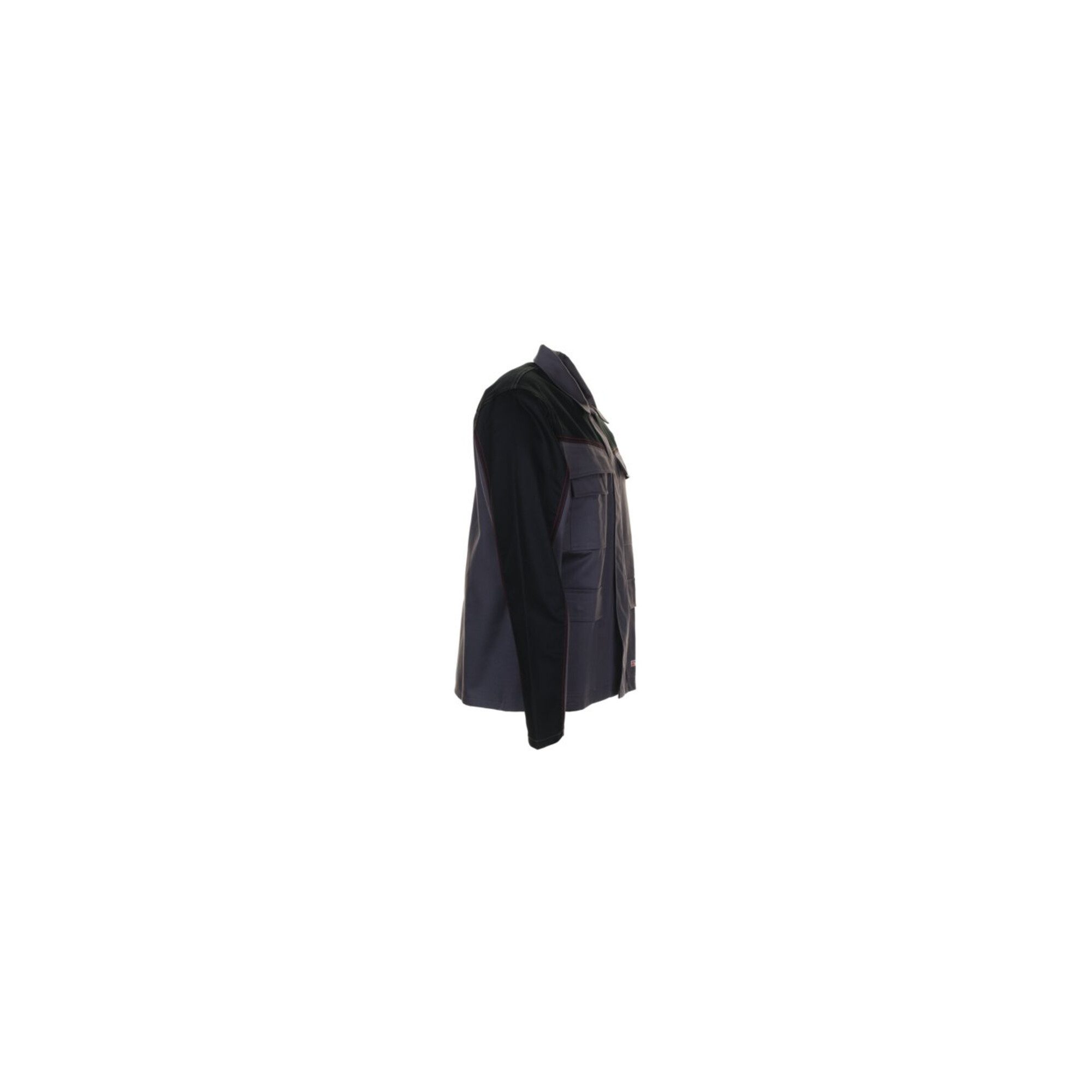 Planam Parka Planam Jacke Weld Shield grau/schwarz 52
