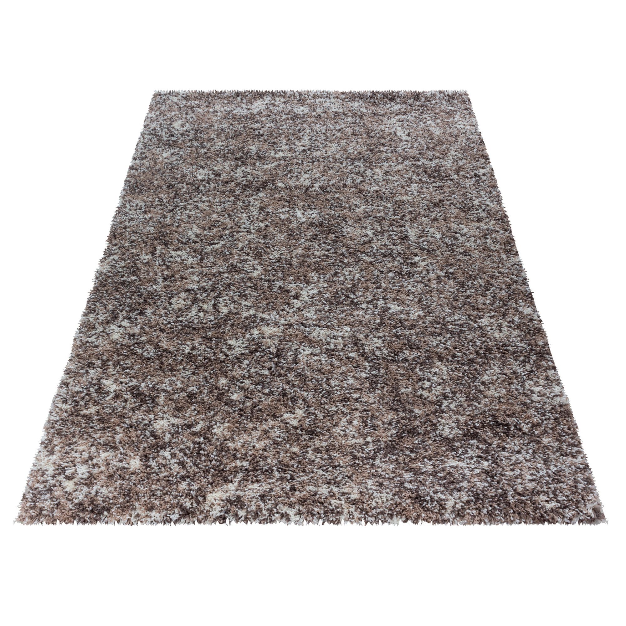 Carpettex Hochflor-Teppich Meliert Design, Läufer, Höhe: 30 mm, Teppich Mel günstig online kaufen