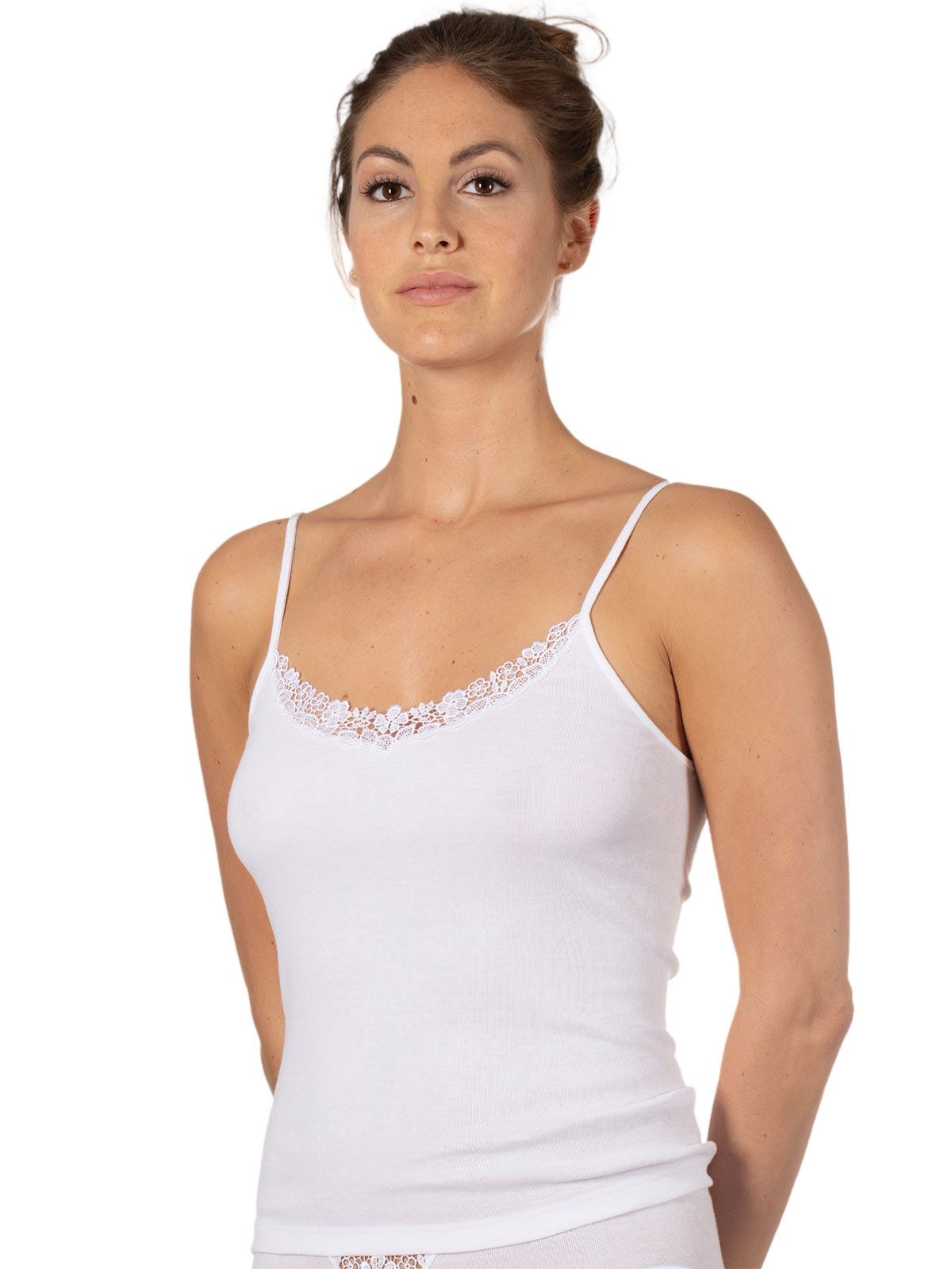 Nina Von C. Achseltop 3er Pack Damen Trägerhemd Daily (Packung, 3-St) - günstig online kaufen