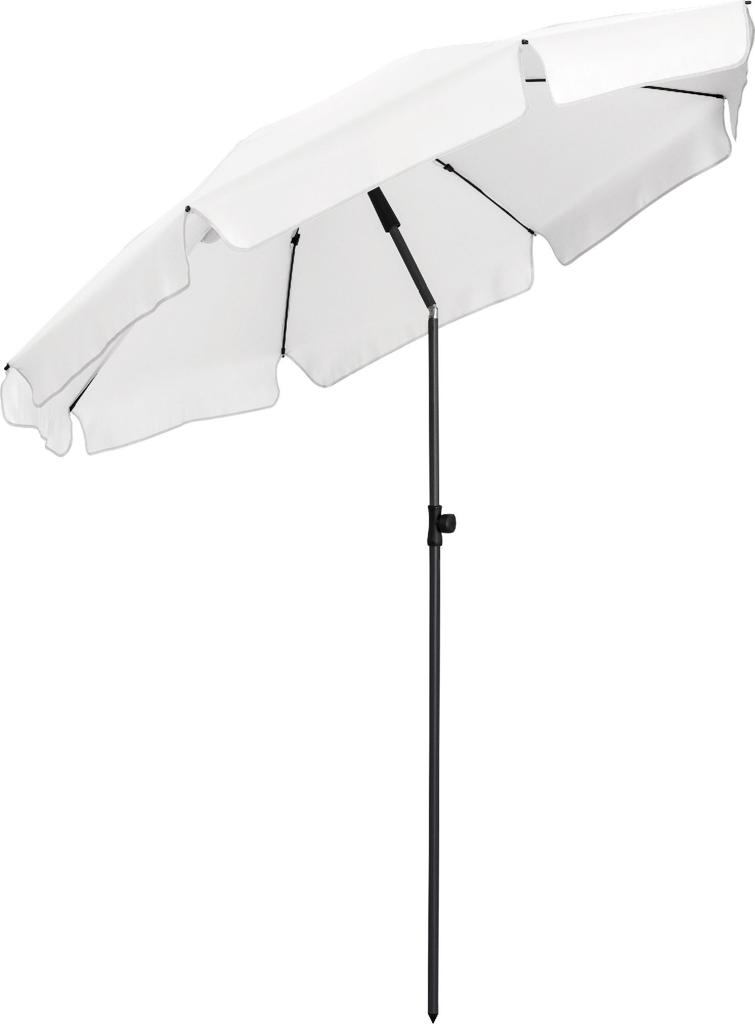 FARE Sonnenschirm, Höhenverstellbar, Knickvorrichtung, Lichtschutzfaktor UPF 50+, Ø180cm