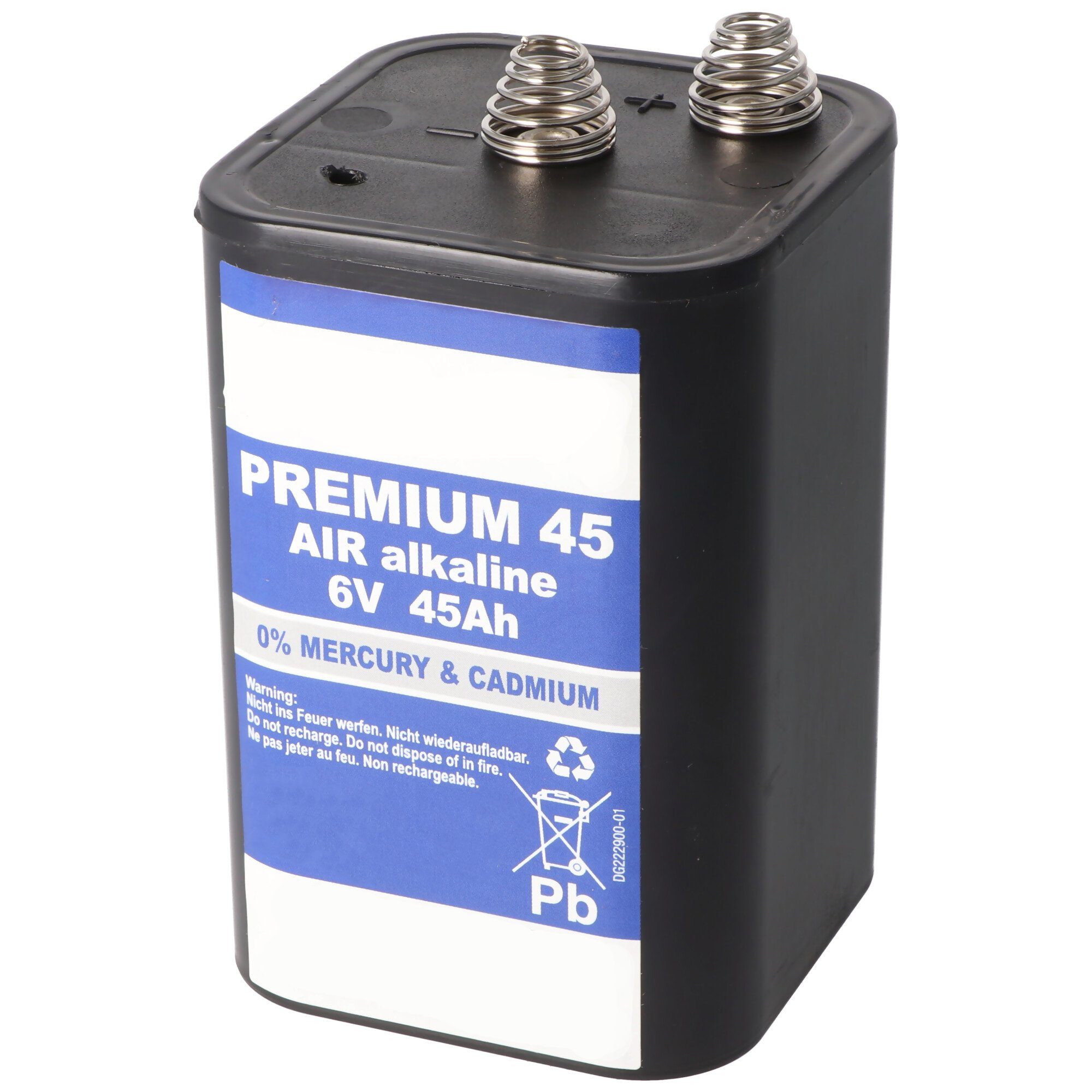XCell 45000mAh 4R25, 430 Blockbatterie, Typ 4R25C Batterie, Lampenbatterie Batterie, (6,0 V)