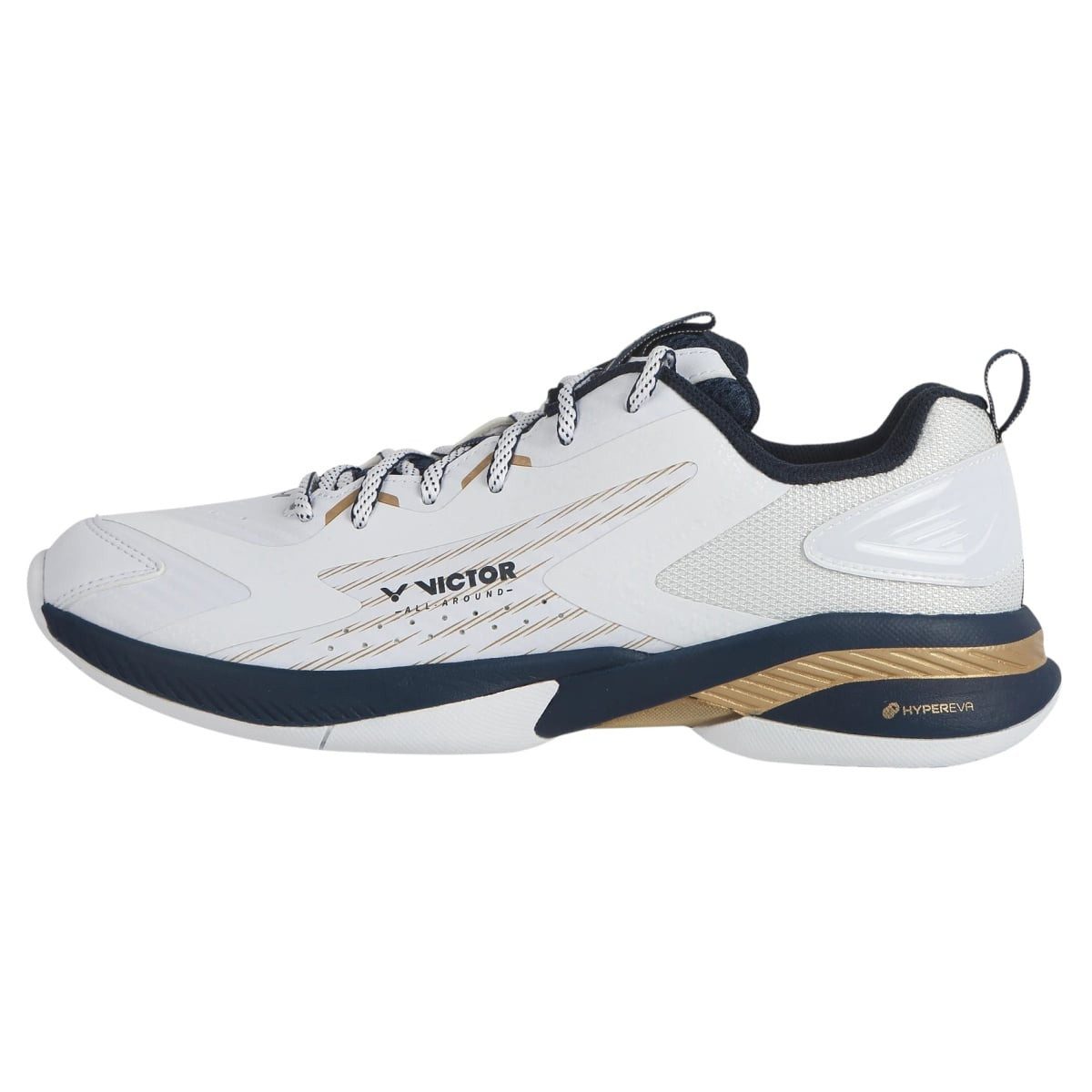 VICTOR Hallen-Indoorschuhe A970 TD AX weiss/navyblau Herren Badmintonschuh