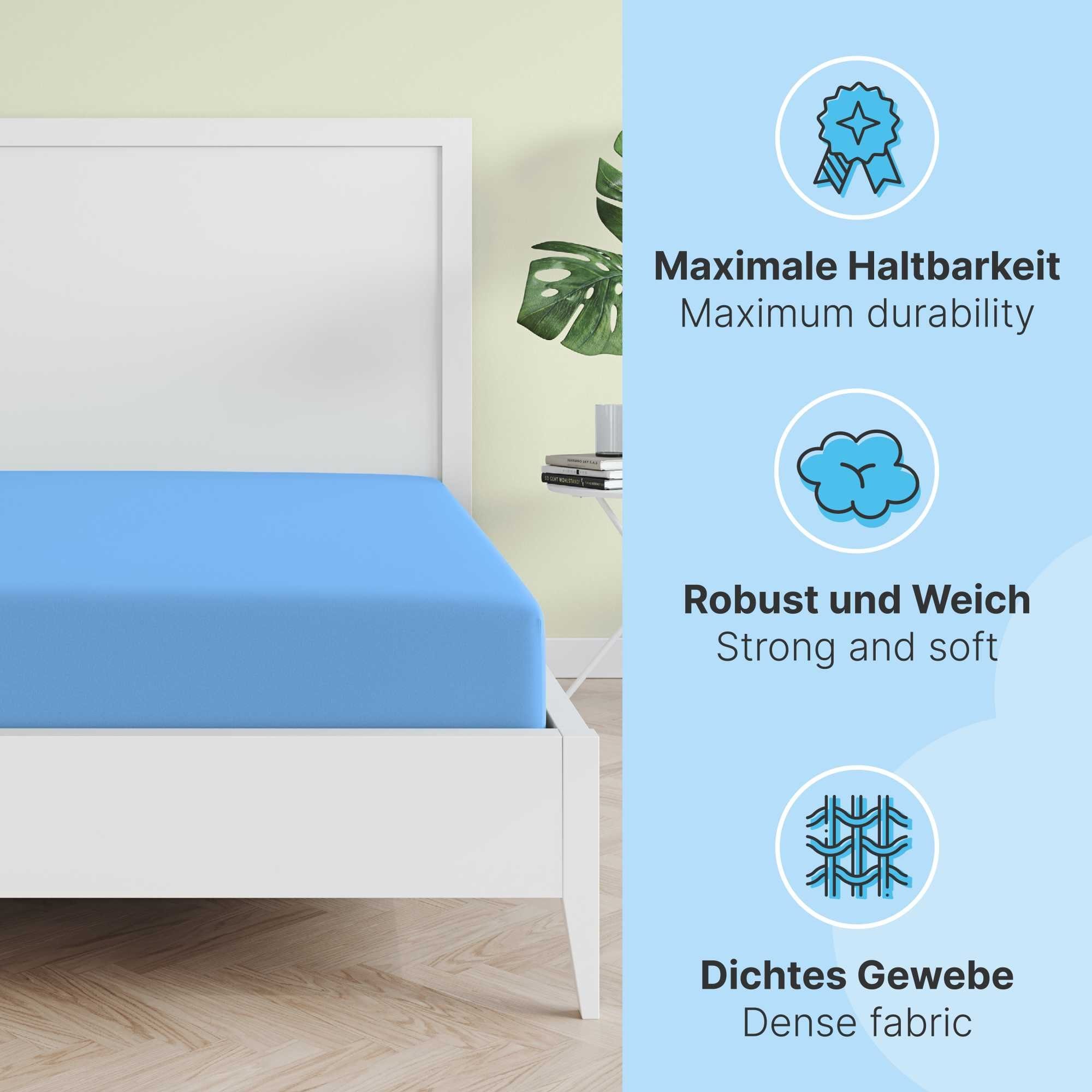 etérea Himmlische Qualität Spannbettlaken etérea Microfaser Topper Spannbet günstig online kaufen