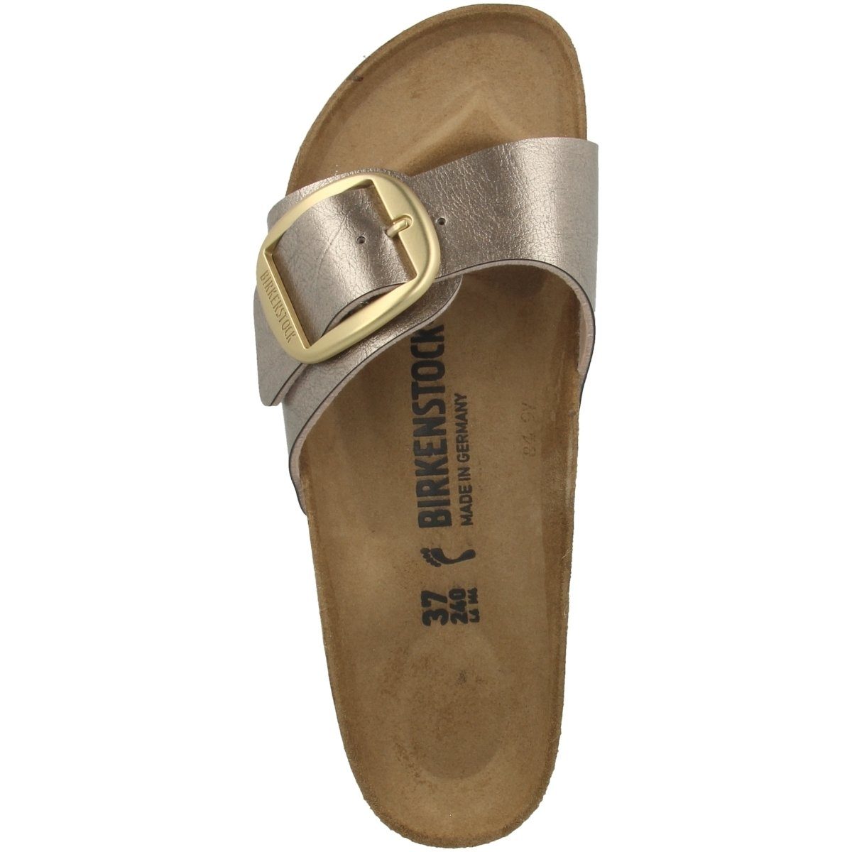 Birkenstock Madrid Big Buckle Birko-Flor Schmal Damen Pantolette Hausschuhe, Sandaletten, Mules, Pantoffeln, Slipper