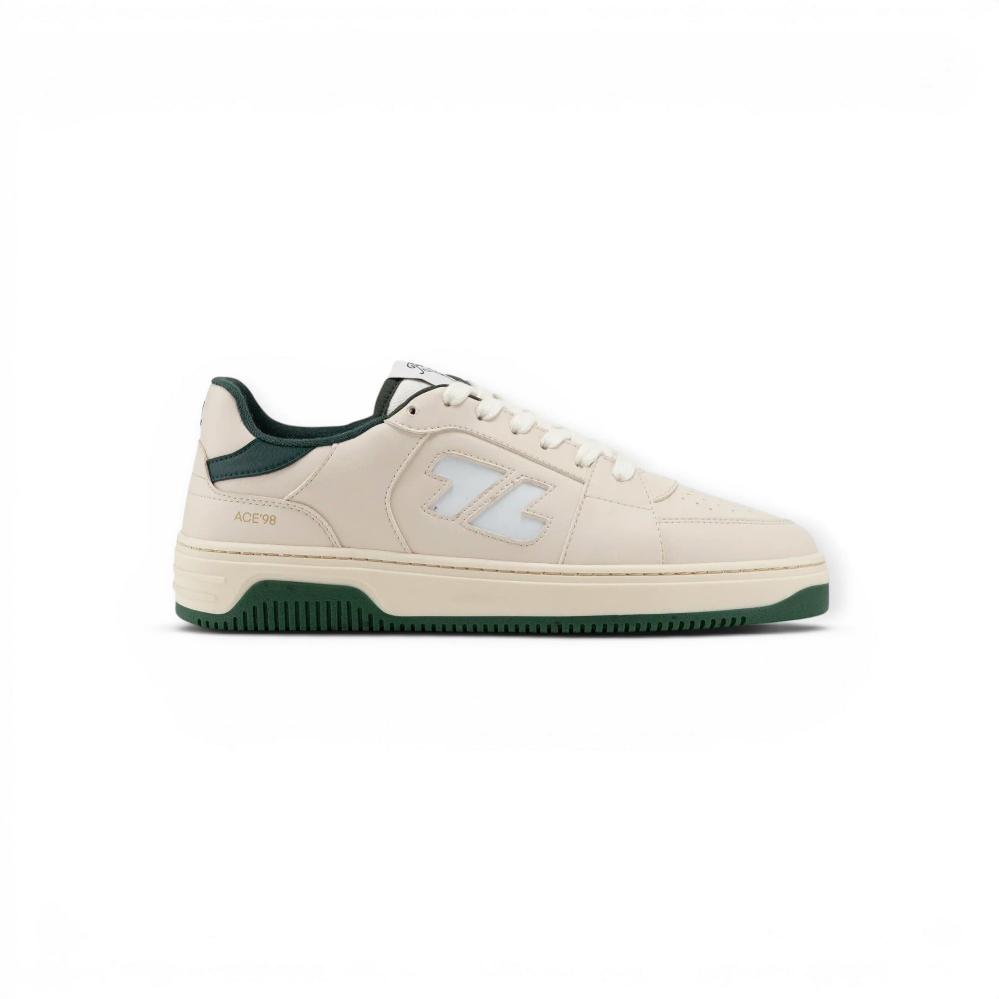 Zeta Ace 98 creamweiss/grün Damen Sneaker
