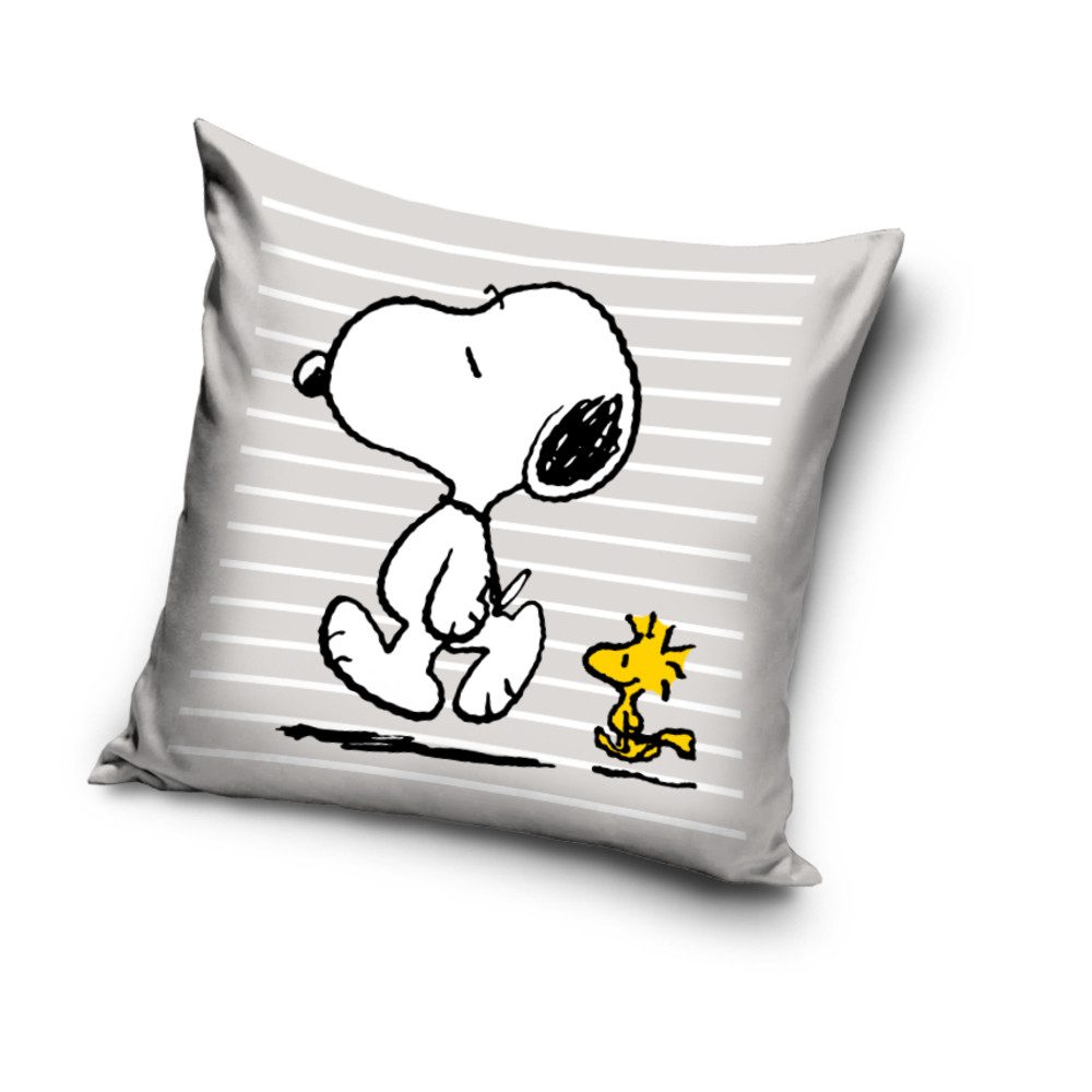Snoopy Dekokissen Snoopy Peanuts Velour Kissen Dekokissen 40 x 40 cm