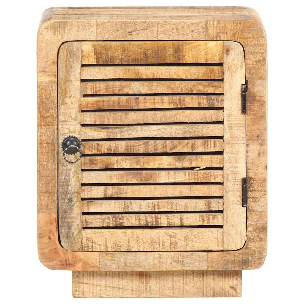 vidaXL Nachttisch Nachttisch 40x30x50 cm Raues holz (1-St)