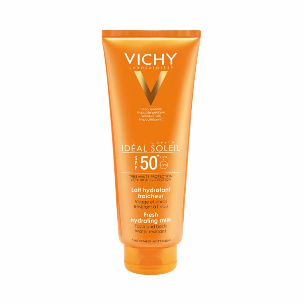 300 CAPITAL hydratant ml fraîcheur Sonnenschutzpflege lait SOLEIL Vichy SPF50