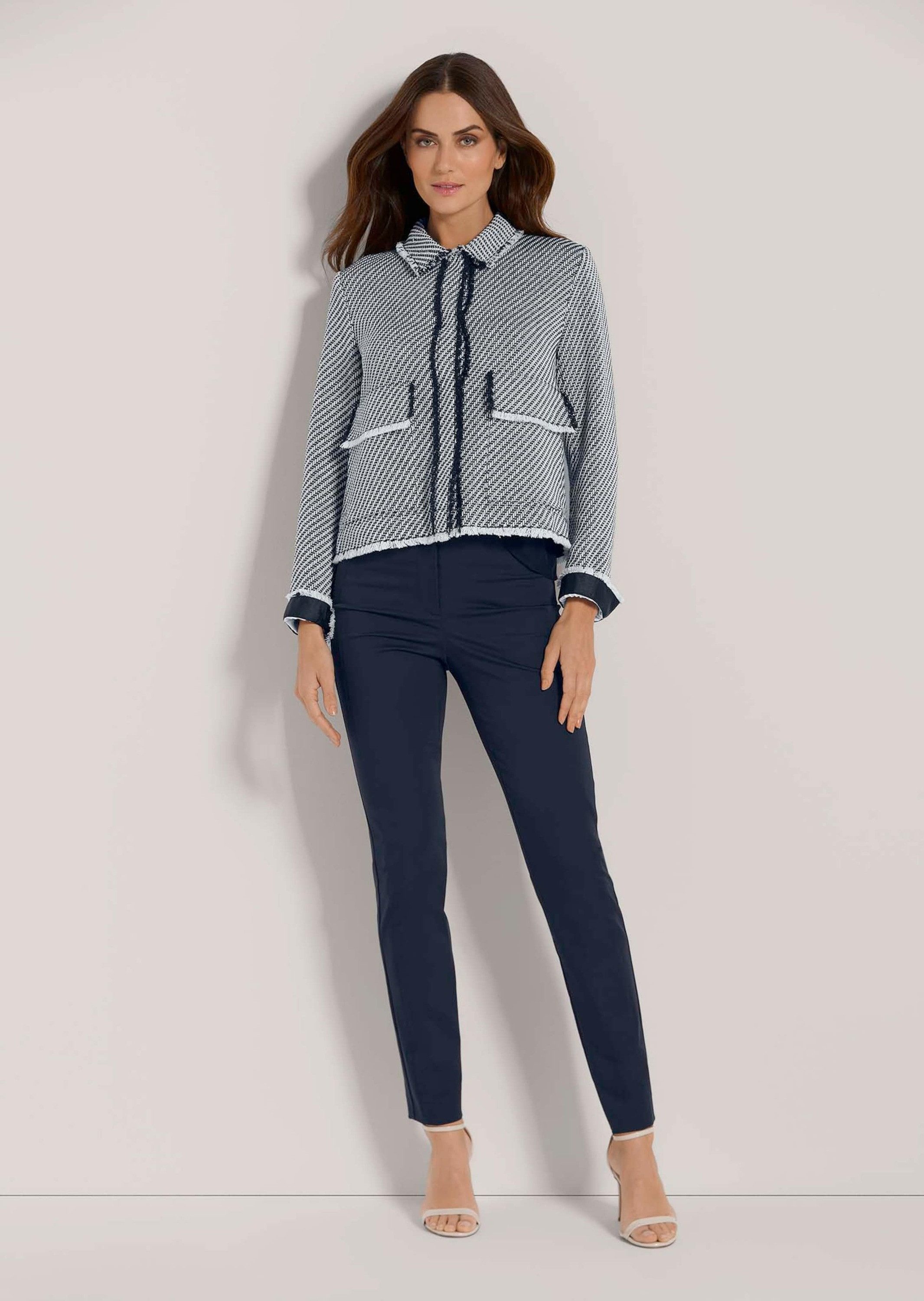 MADELEINE Kurzblazer Kurzblazer mit Fransen günstig online kaufen