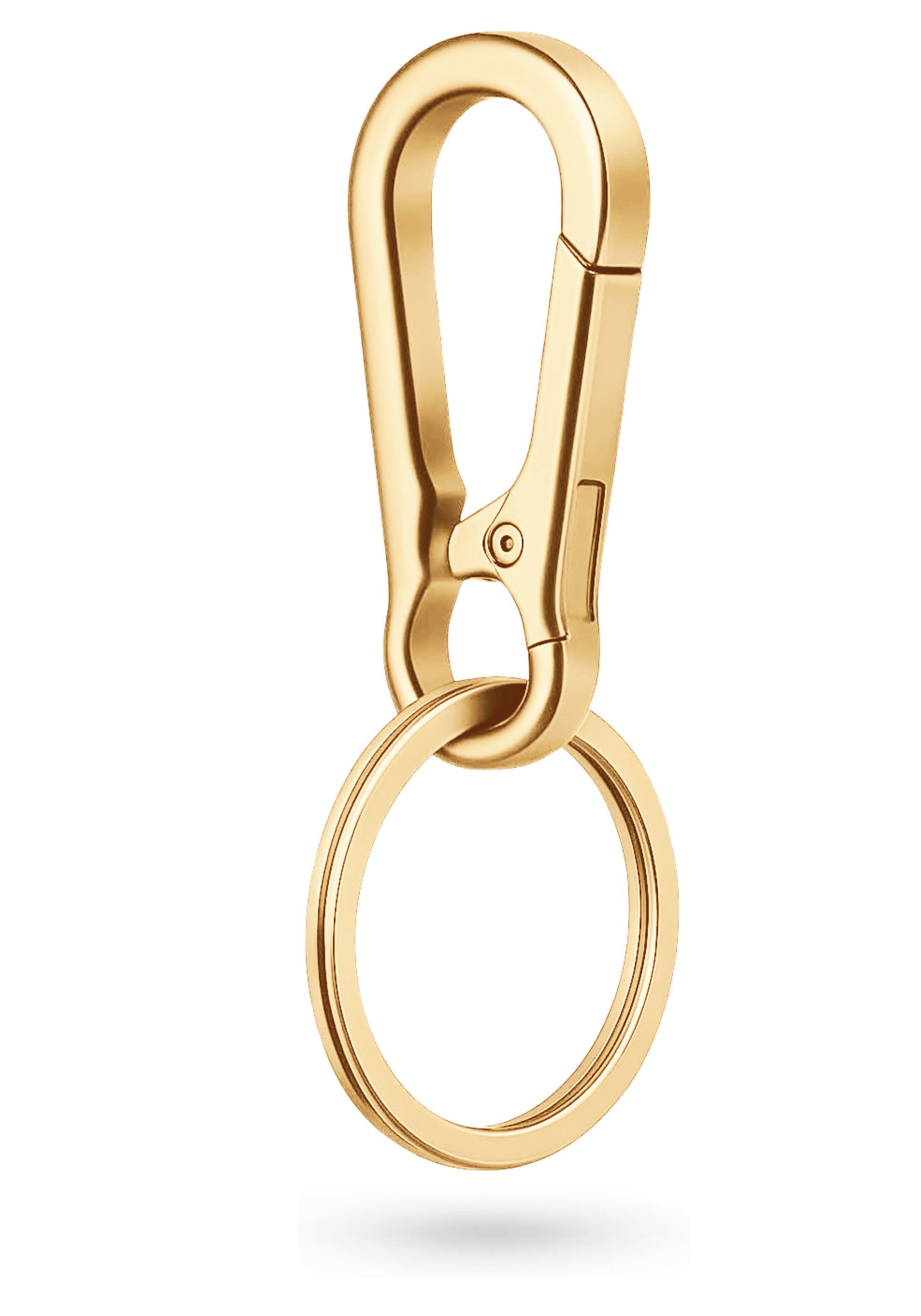 WEBBOMB Karabiner Schlüsselkarabiner robust 10 Schlüsselringe keychain Schlüsselanhänger