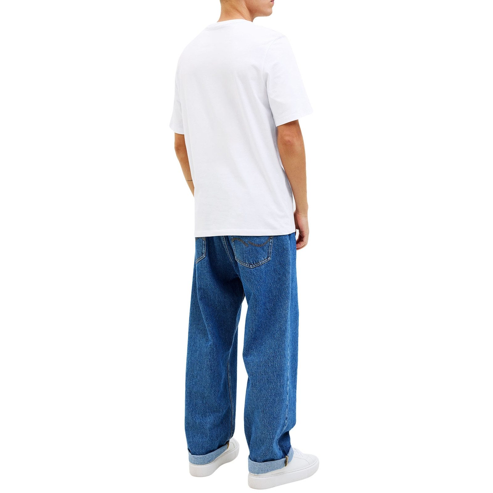 Jack & Jones T-Shirt JJHAWAII Shape Tee SS Crew Neck LN mit Rundhalsausschnitt – Bild 3 von 5
